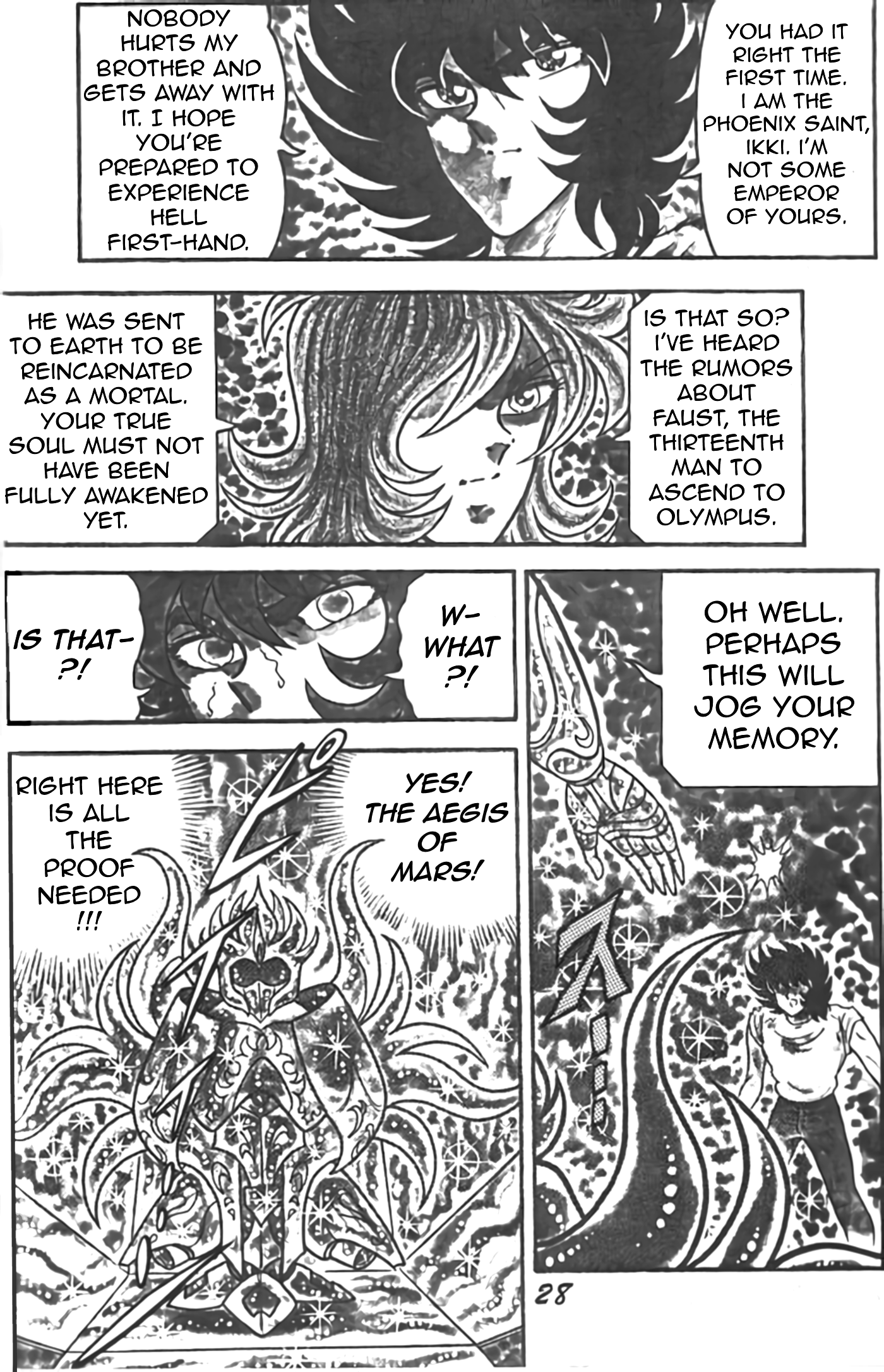 Saint Seiya: Zeus Chapter (Doujinshi) The Man Who Won't Become A God!! 第13页