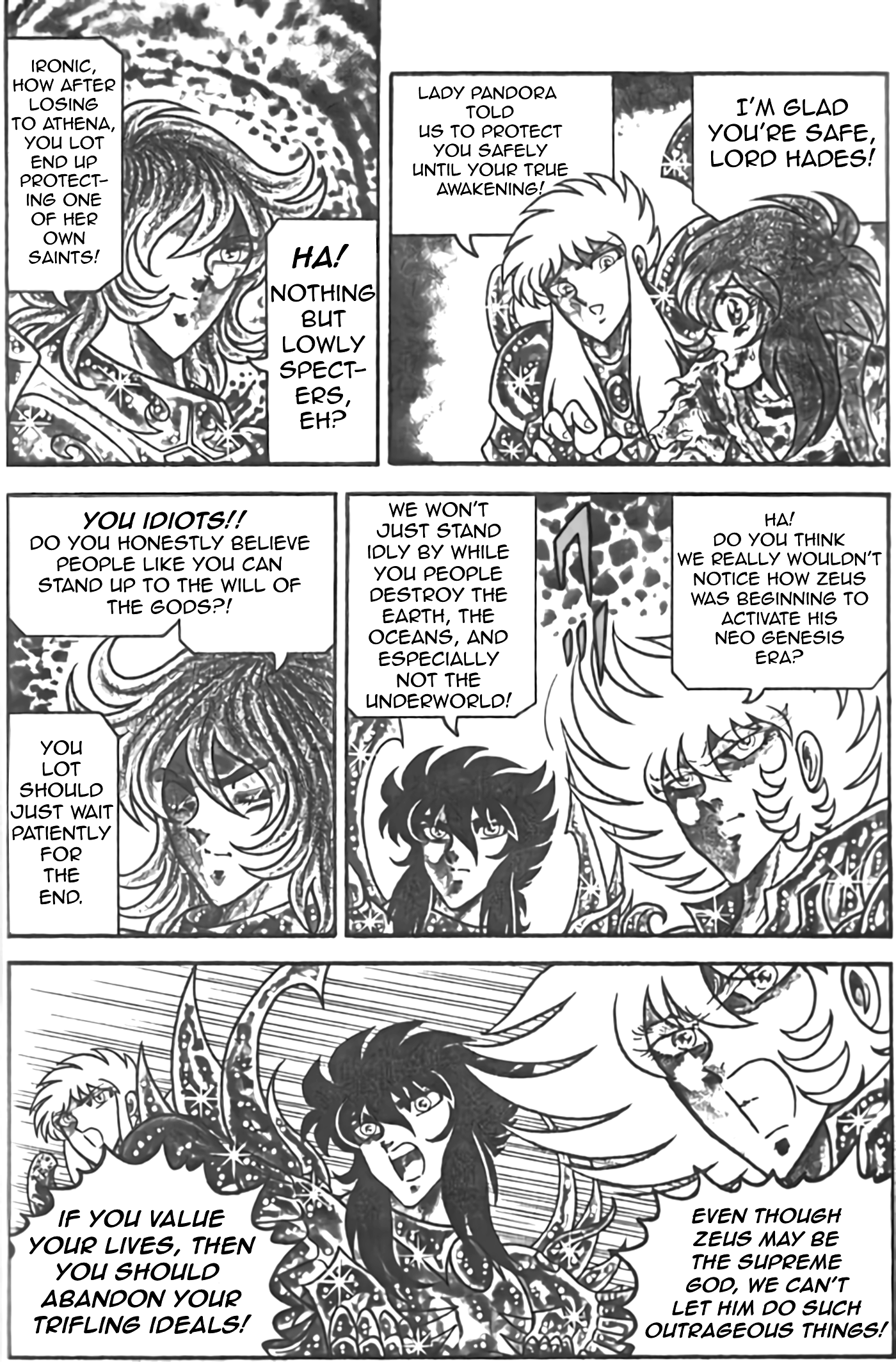 Saint Seiya: Zeus Chapter (Doujinshi) The Man Who Won't Become A God!! 第5页