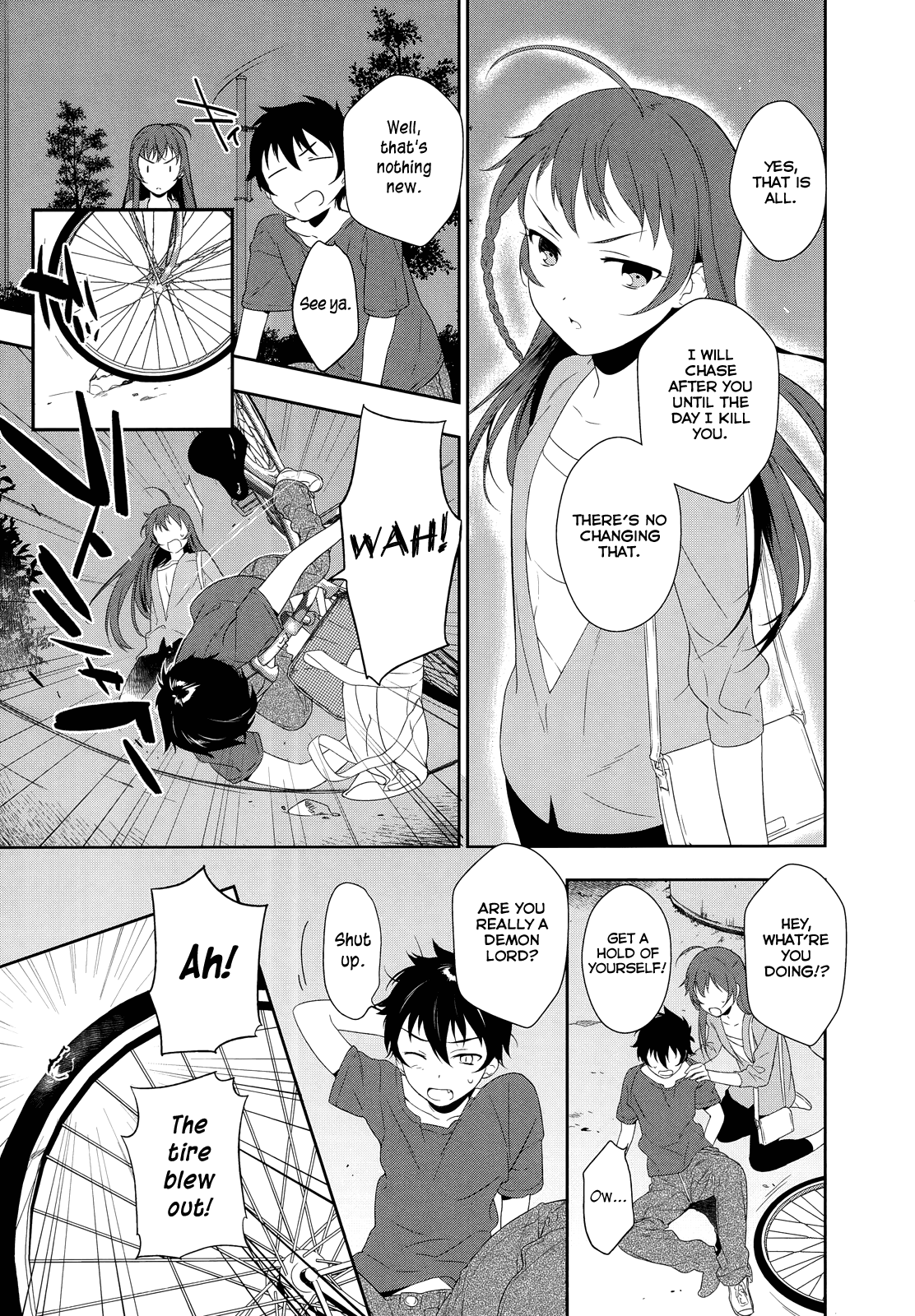 Hataraku Maou-sama! Maou receives a mysterious text 第15页