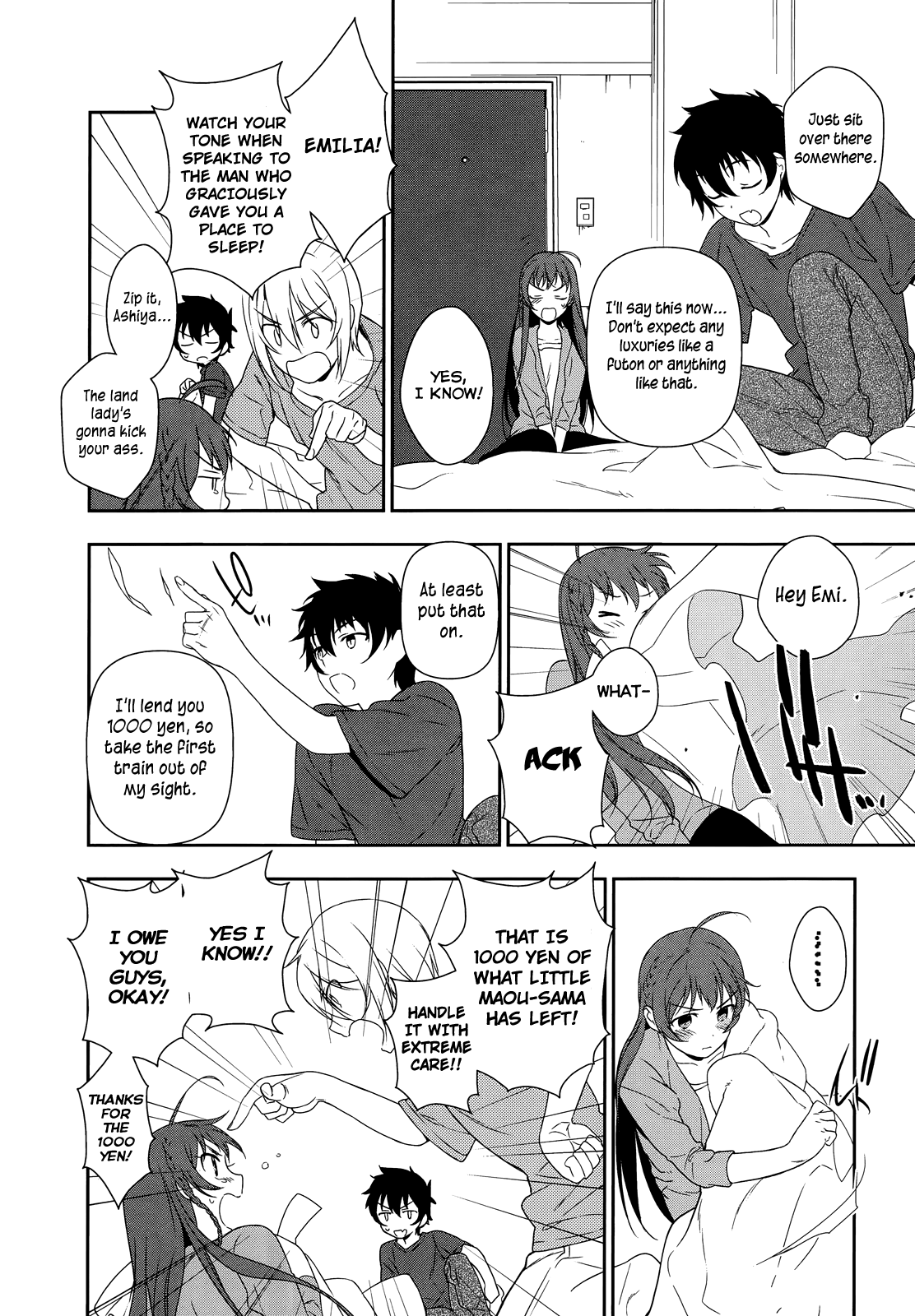 Hataraku Maou-sama! Maou receives a mysterious text 第28页