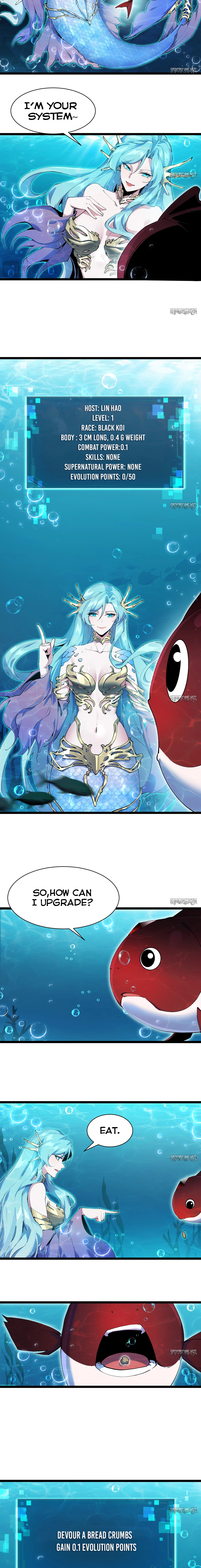 Evolution from Carp to Divine Dragon Reborn as a carp and aims to evolve into a divine dragon! 第16页