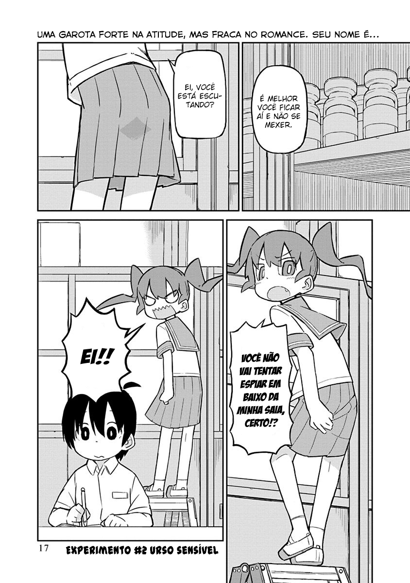 Ueno-san wa Bukiyou Urso Sensível 第2页
