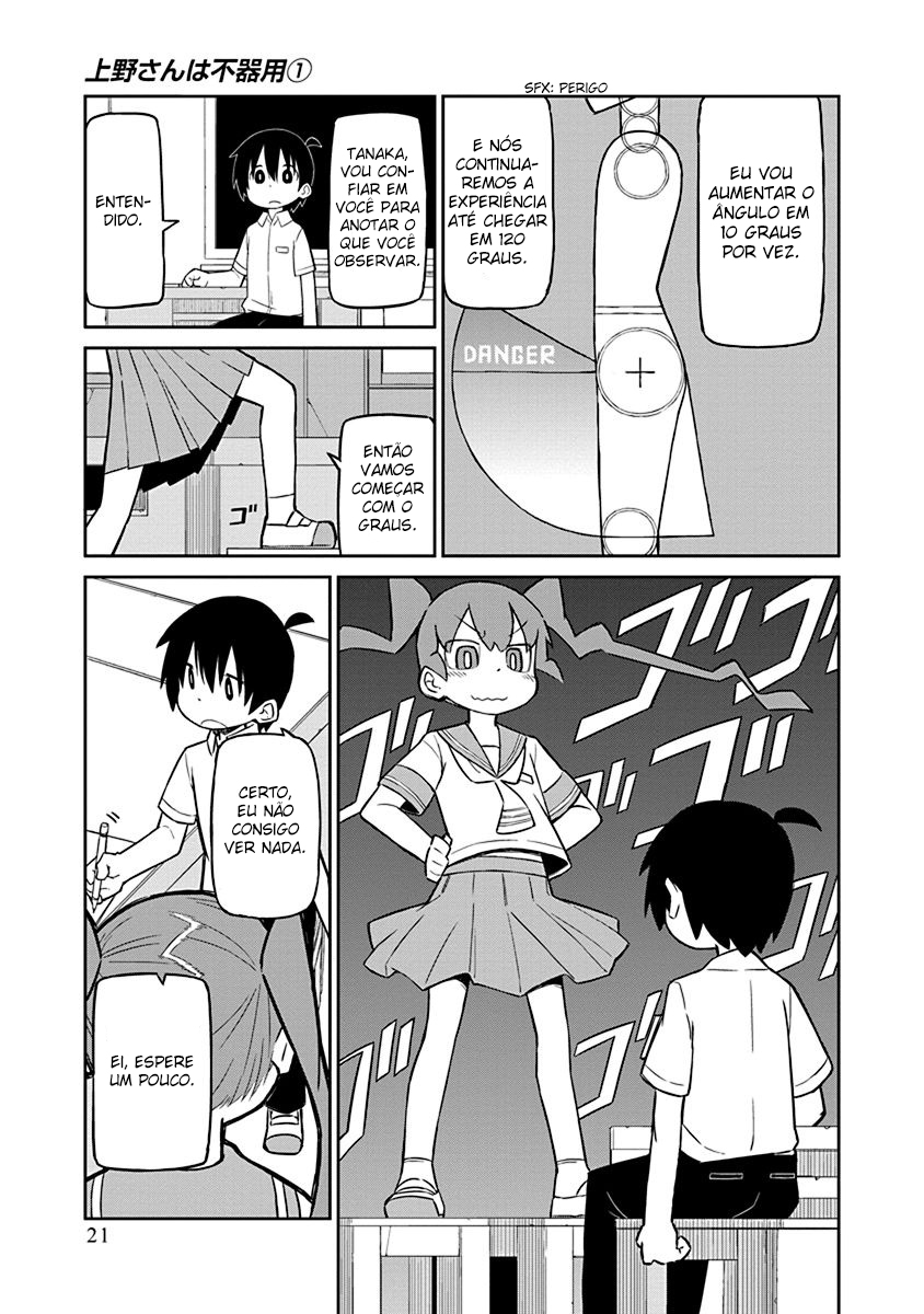 Ueno-san wa Bukiyou Urso Sensível 第6页