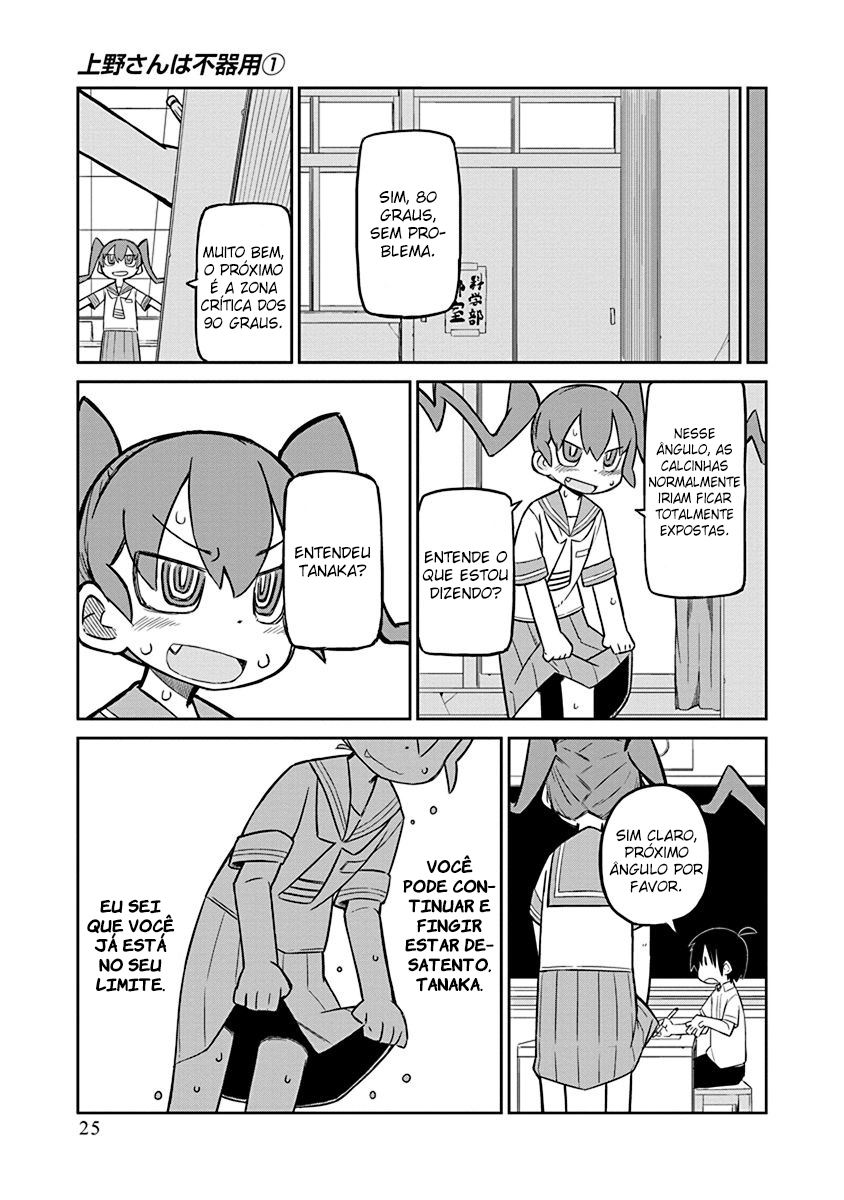 Ueno-san wa Bukiyou Urso Sensível 第10页