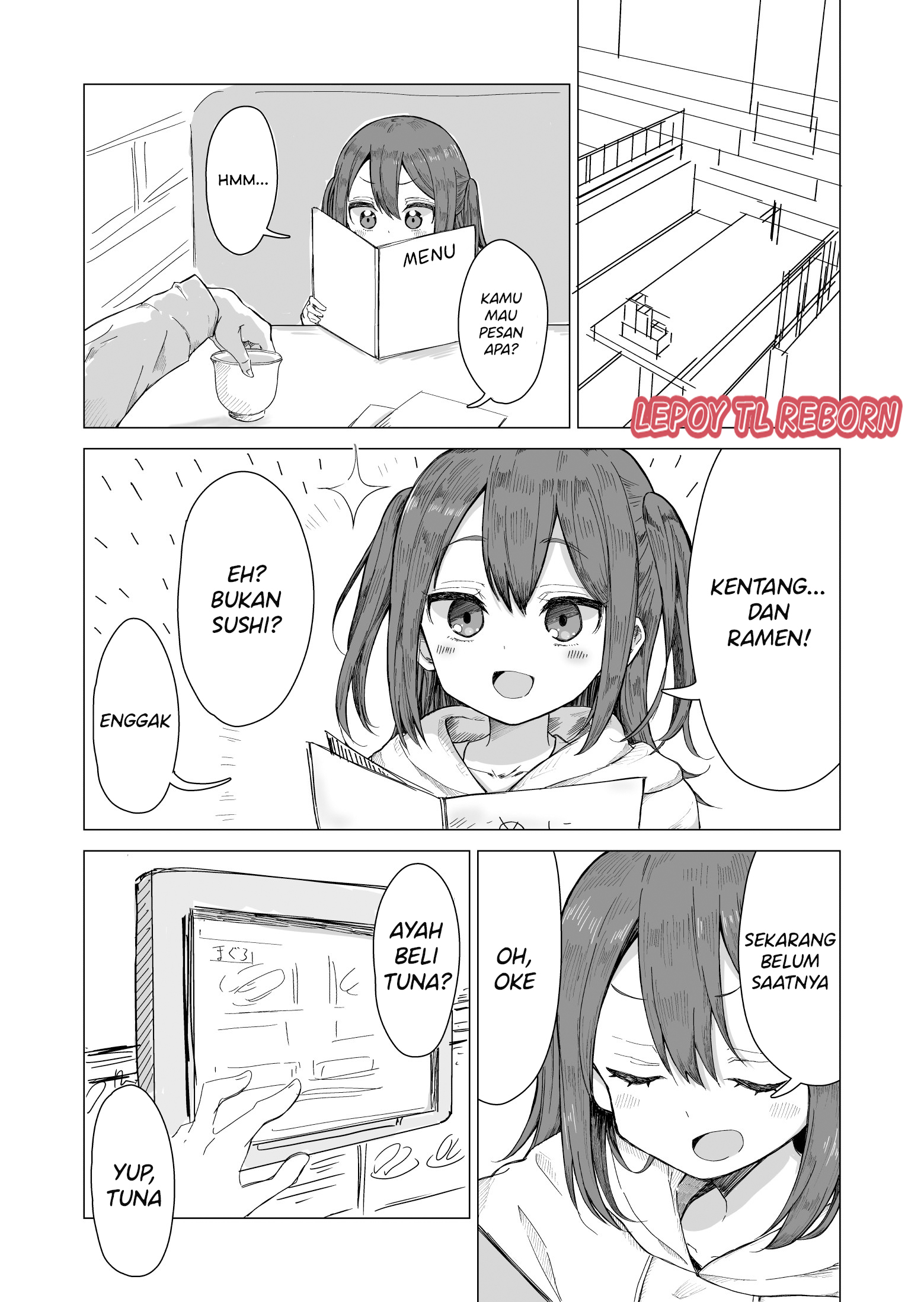 Oyako de Kaiten Sushi ni Iku Hanashi 第8页