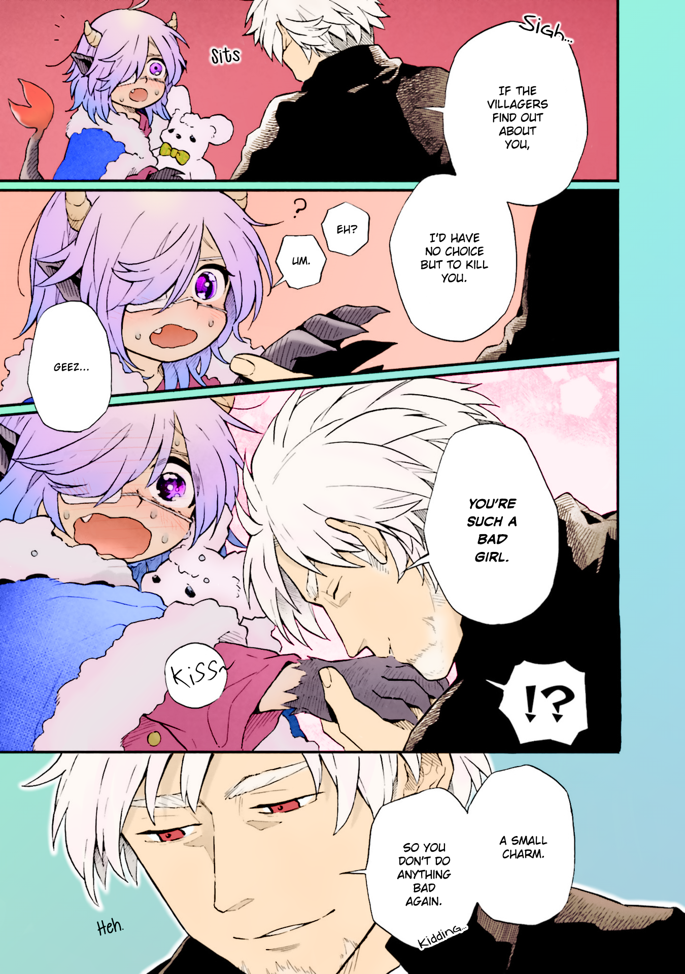 Taimashi to Akuma-chan  (Fan Colored) An Exorcist and a Demon-chan 第3页