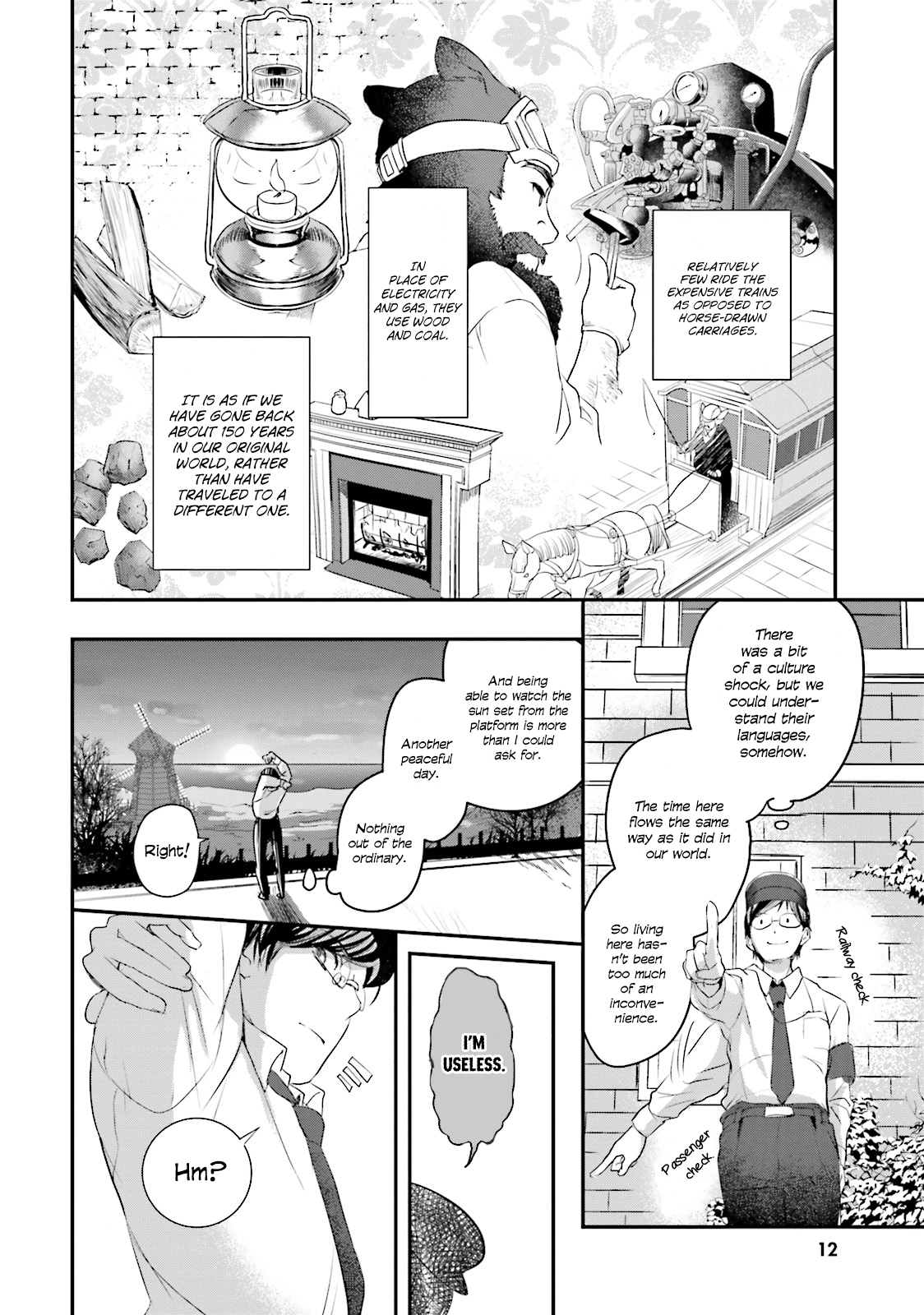 Isekai Ekisha no Kissaten Hamburgers for the oversleepers 第12页