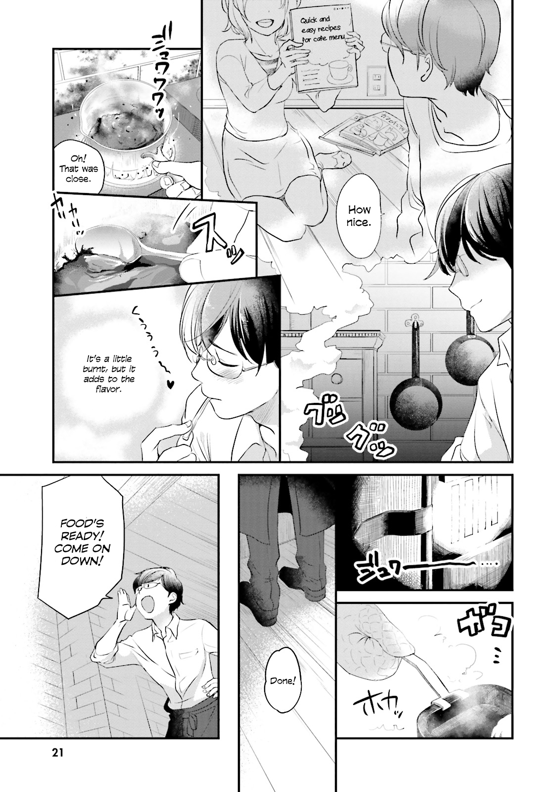 Isekai Ekisha no Kissaten Hamburgers for the oversleepers 第21页