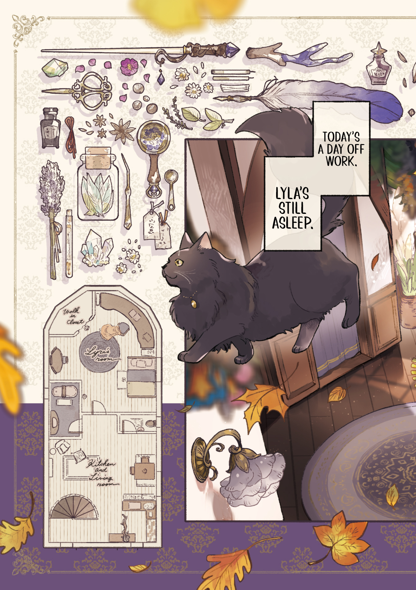 Majo no Kuusou Cosme Lolo's Room Tour 第4页