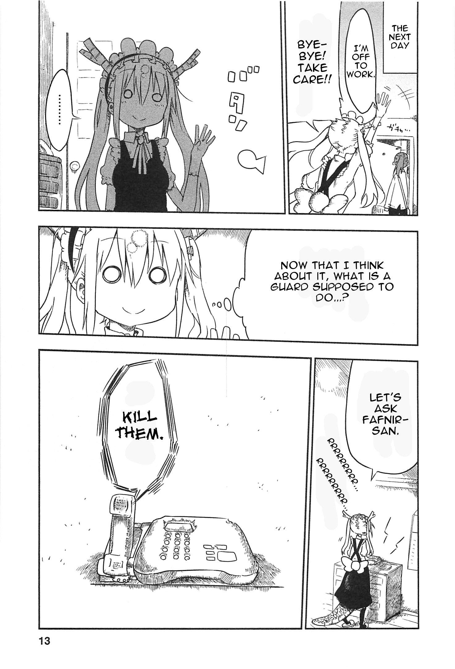 Kobayashi-san Chi no Maid Dragon Tooru and Kobayashi-san 第11页