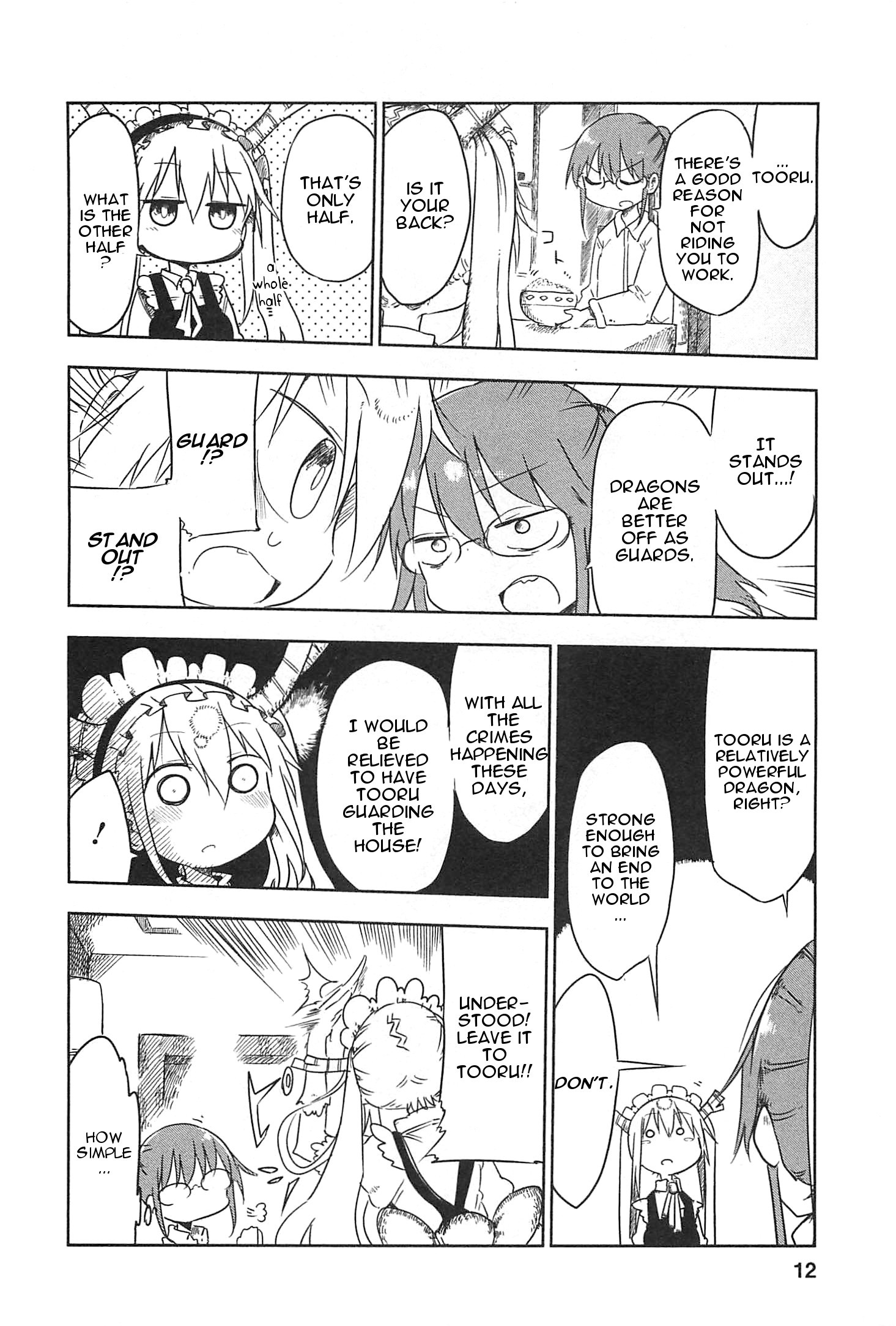 Kobayashi-san Chi no Maid Dragon Tooru and Kobayashi-san 第10页