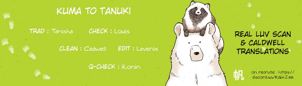 Bear and Tanuki Ours et Tanuki 第1页