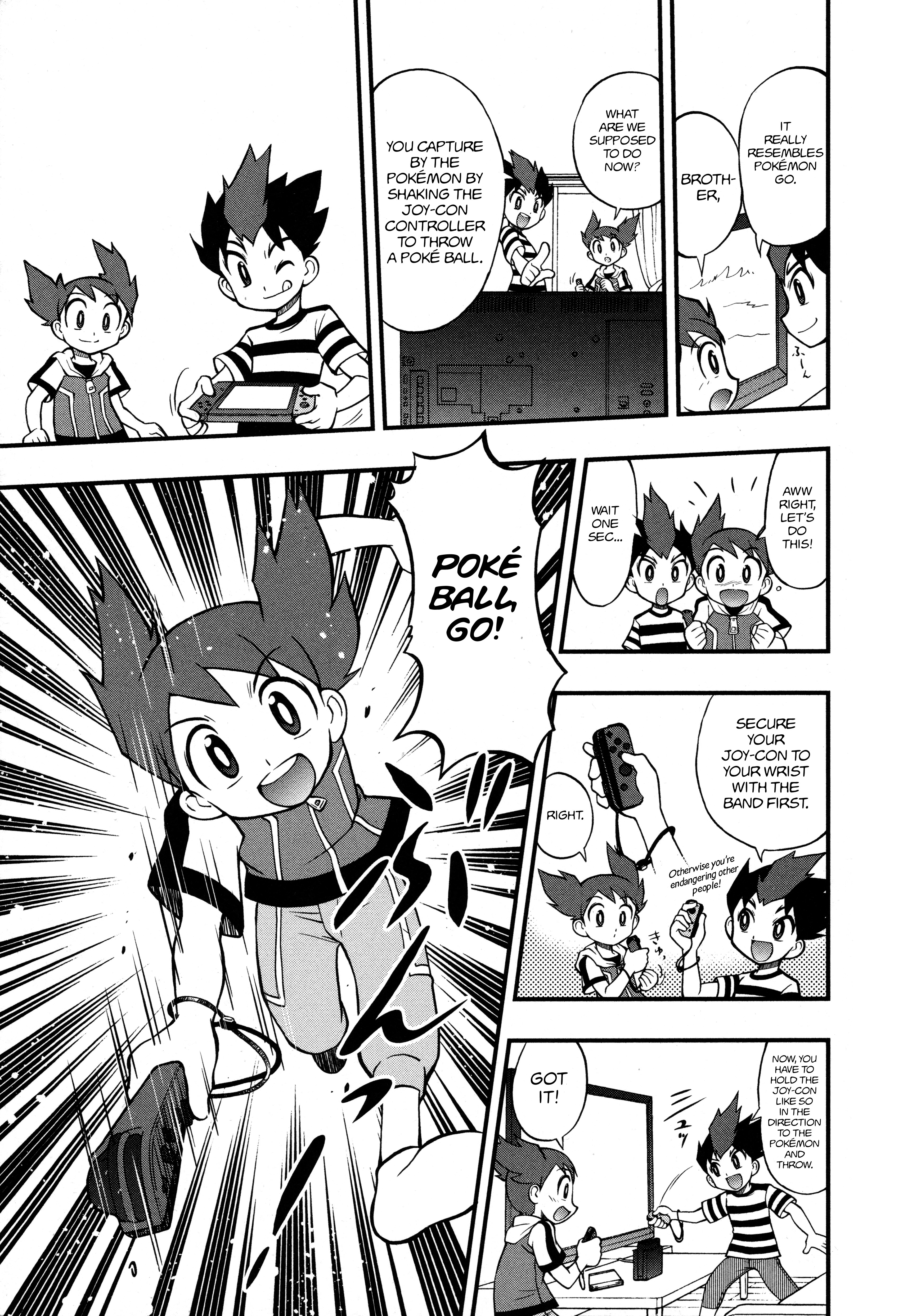 Pokémon Let's Go! Pikachu & Let's Go! Eevee: Adventure Start Comic 第6页