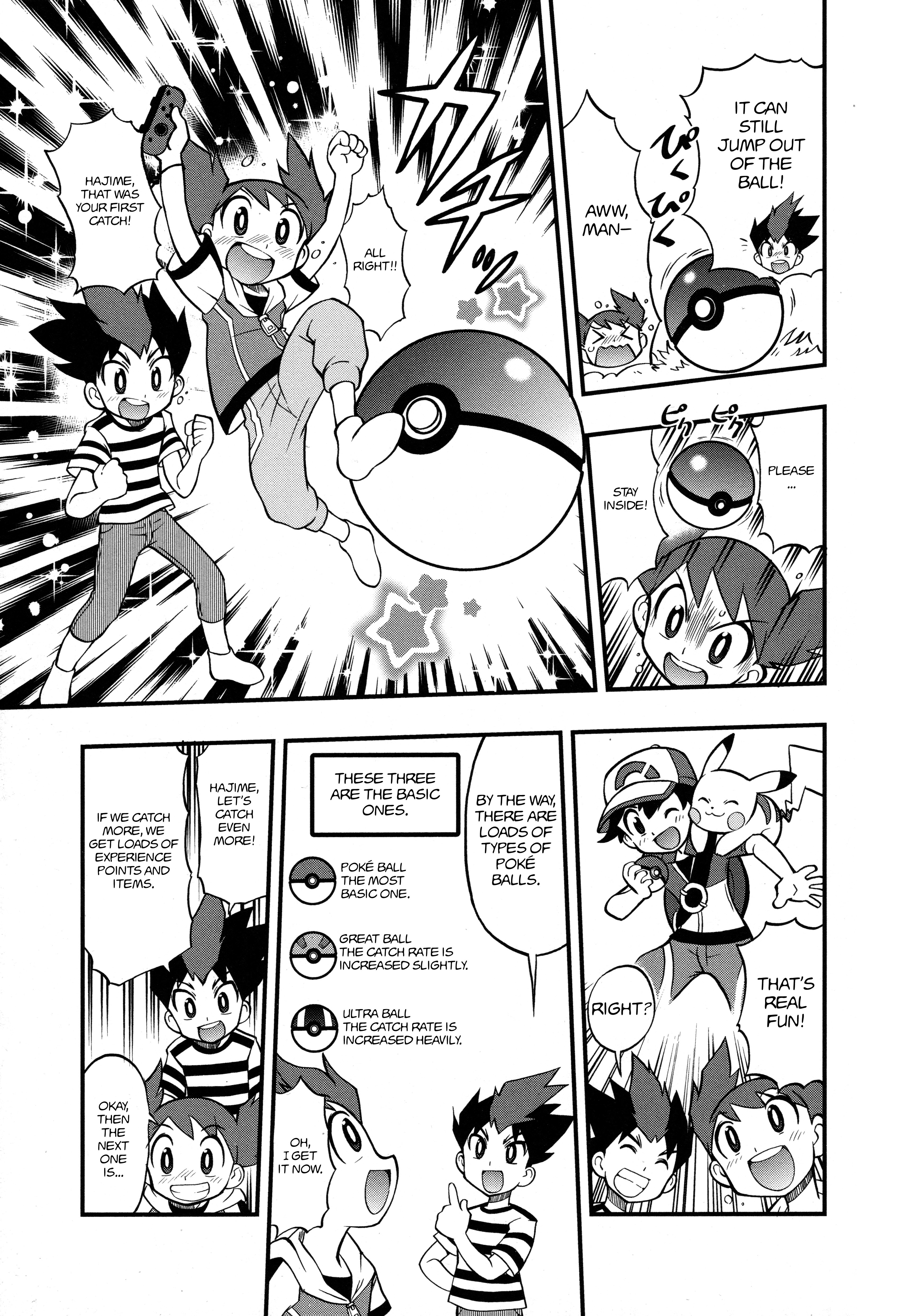 Pokémon Let's Go! Pikachu & Let's Go! Eevee: Adventure Start Comic 第8页