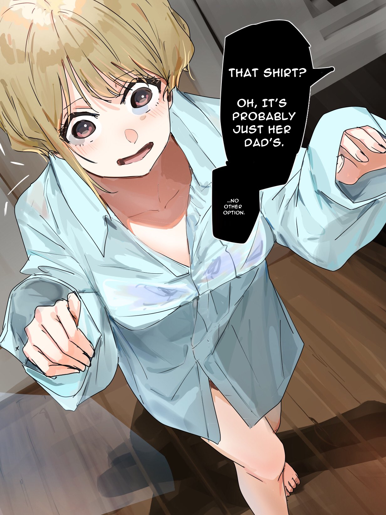 "Kare Shirt da zo, Kouhaii" 第1页