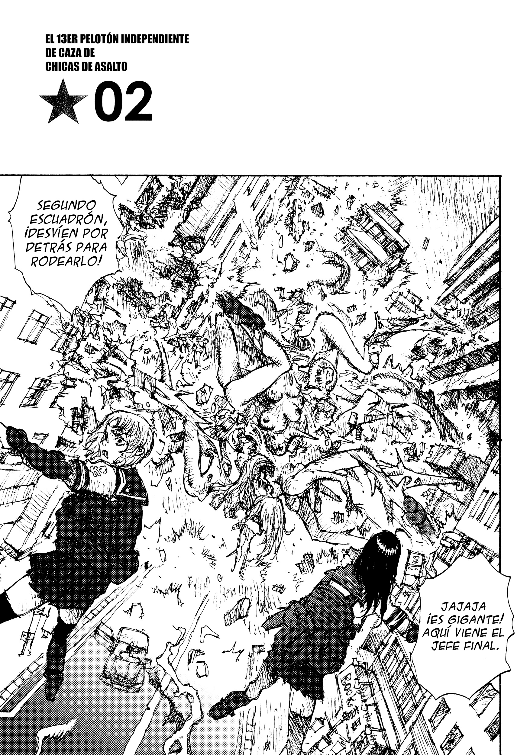 Joshi Kouhei El 13er Pelotón Independiente de Caza de Chicas de Asalto 02 第2页