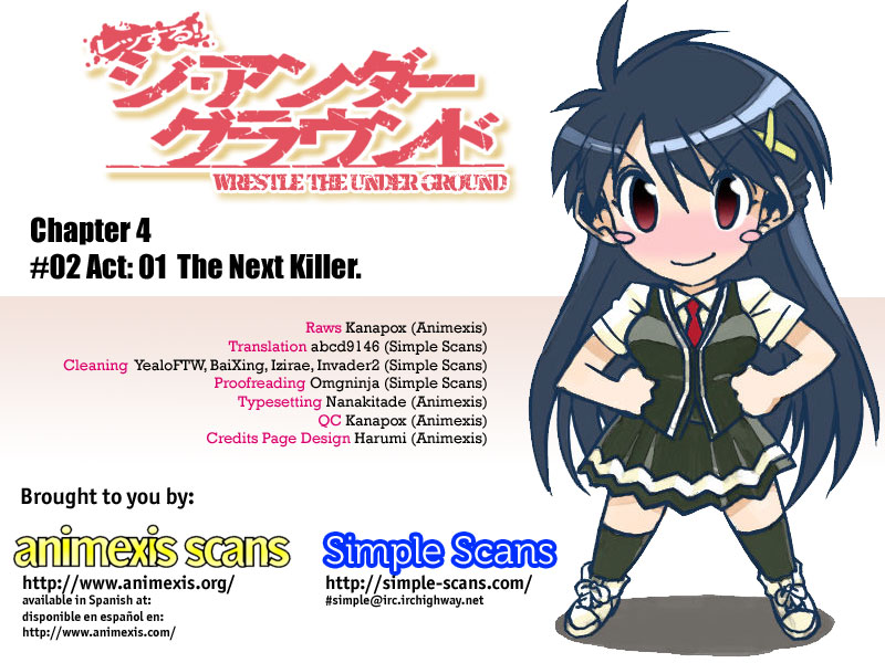 Wrestle! The Under Ground Vol. 1 Ch. 4 第37页