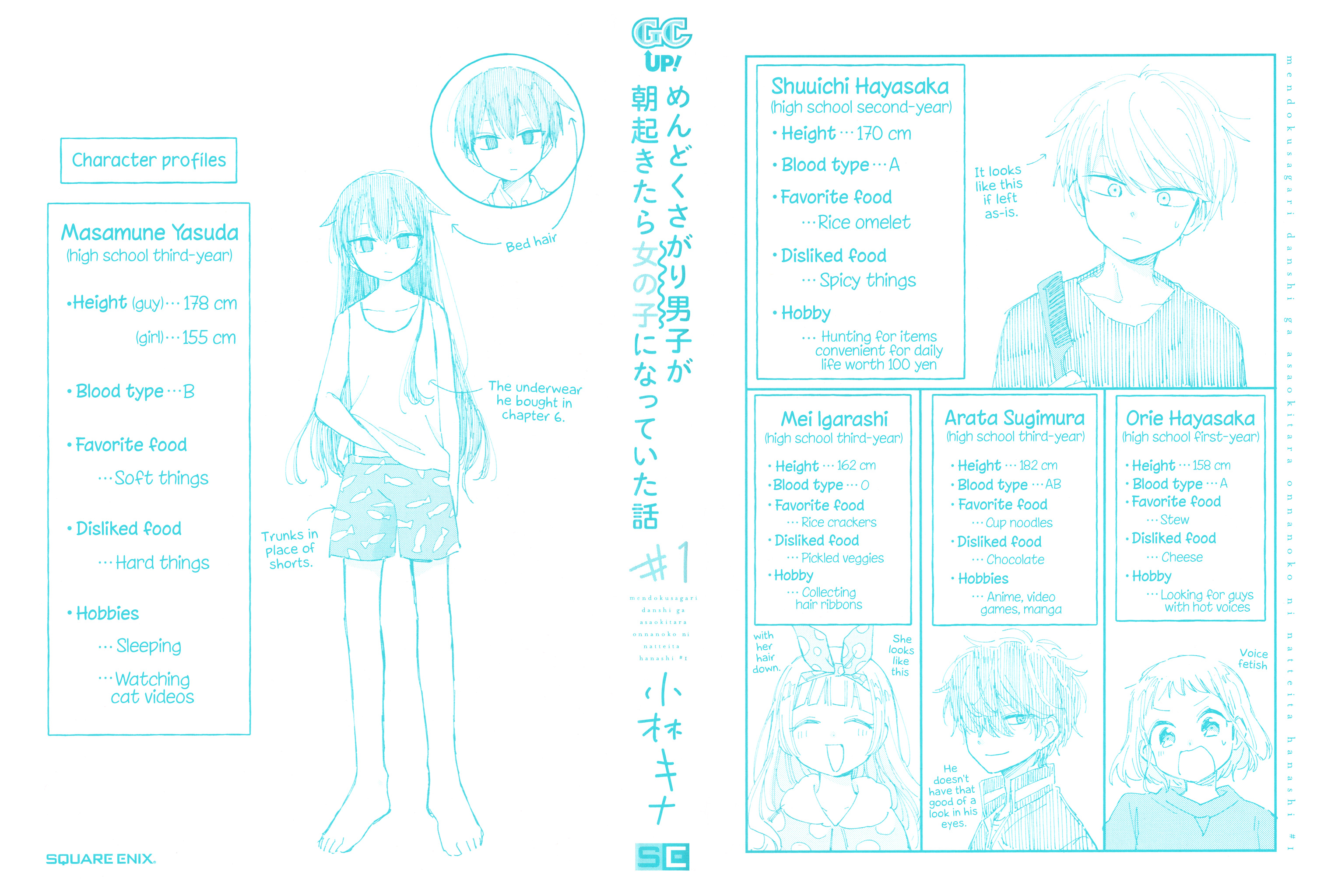 Mendokusagari Danshi ga Asa Okitara Onnanoko ni Natteita Hanashi 第3页
