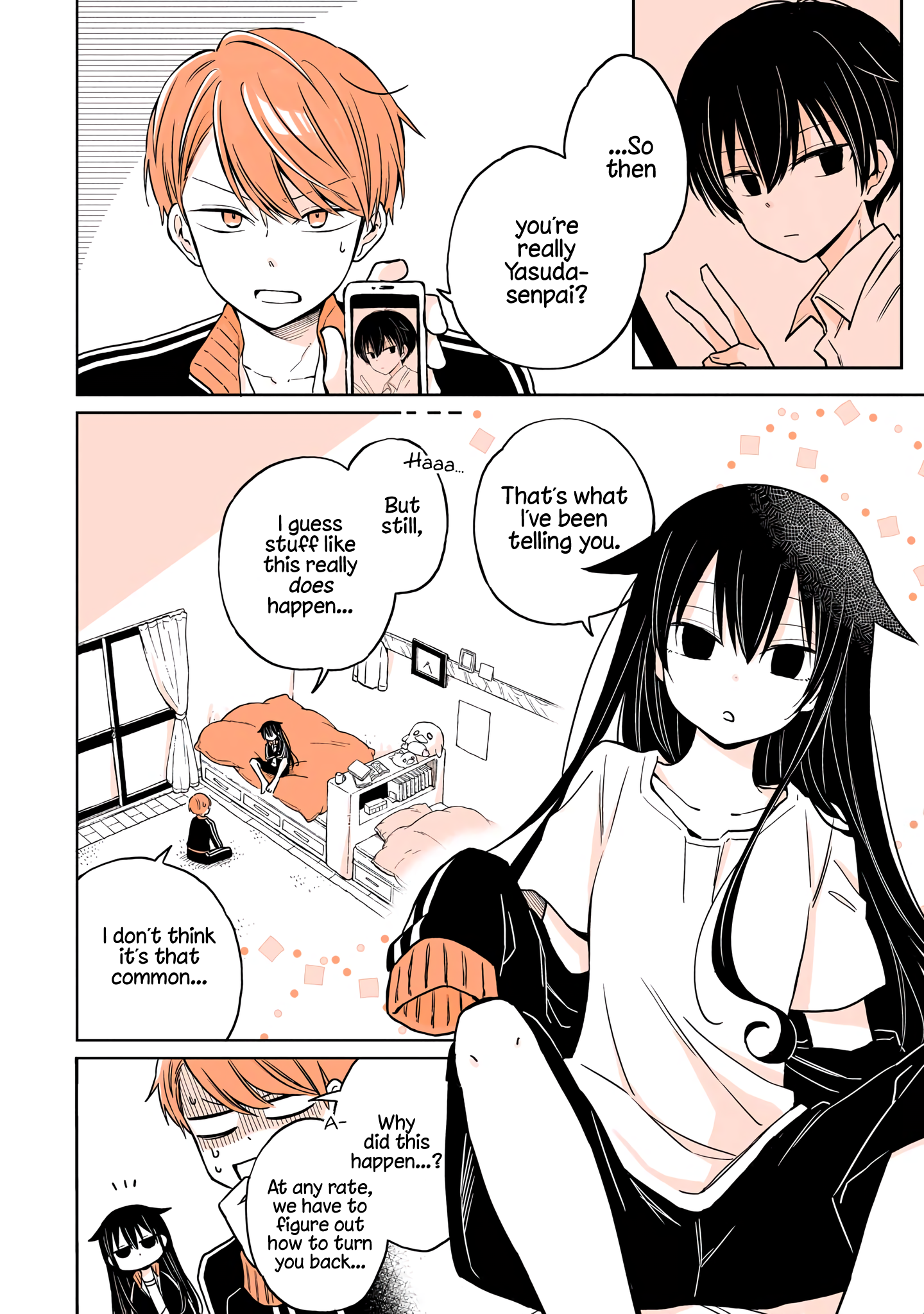 Mendokusagari Danshi ga Asa Okitara Onnanoko ni Natteita Hanashi Vol. 1 Ch. 1 第9页