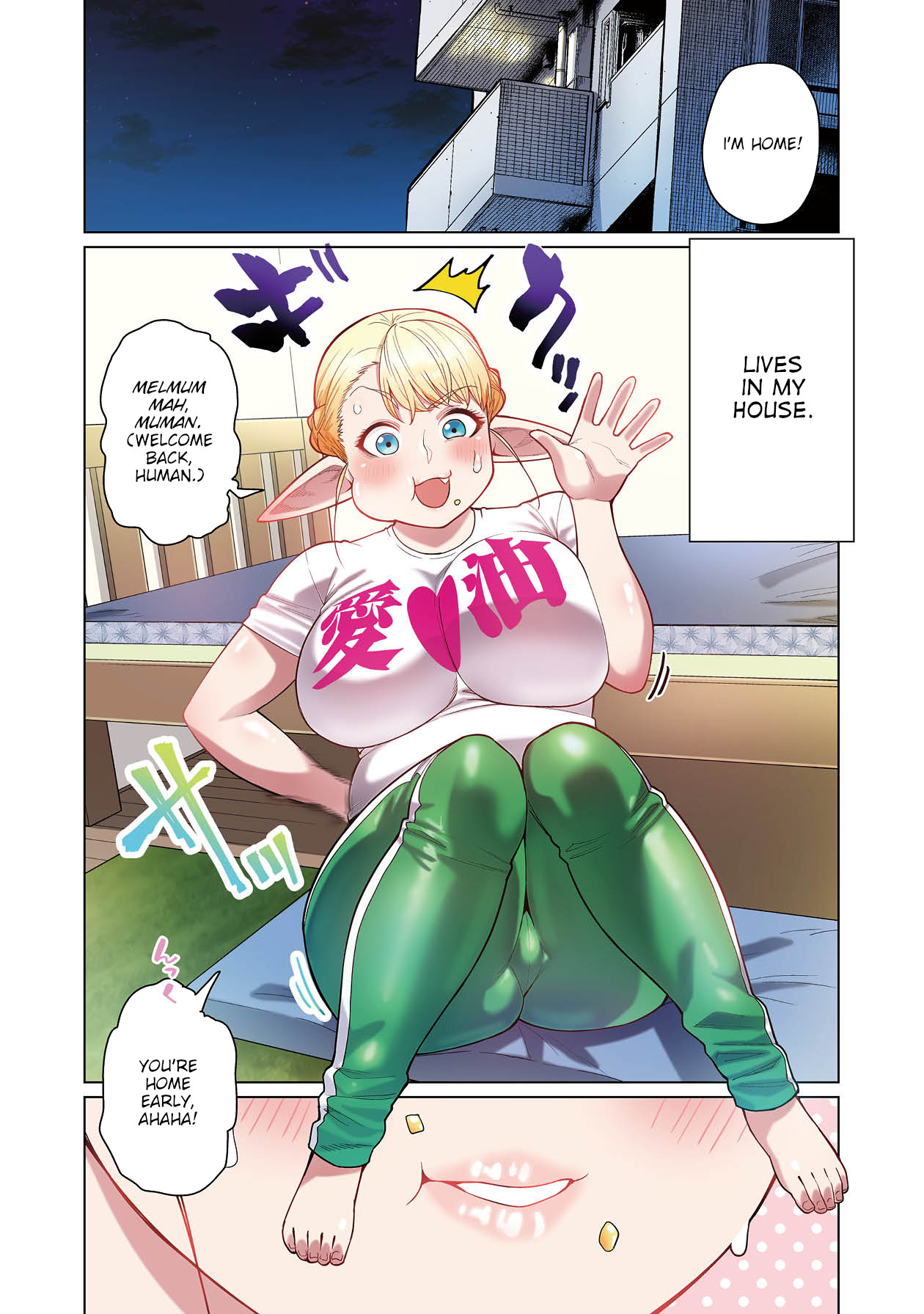 Shin Elf-san wa Yaserarenai. (Official Colored) Elf Oil 第12页