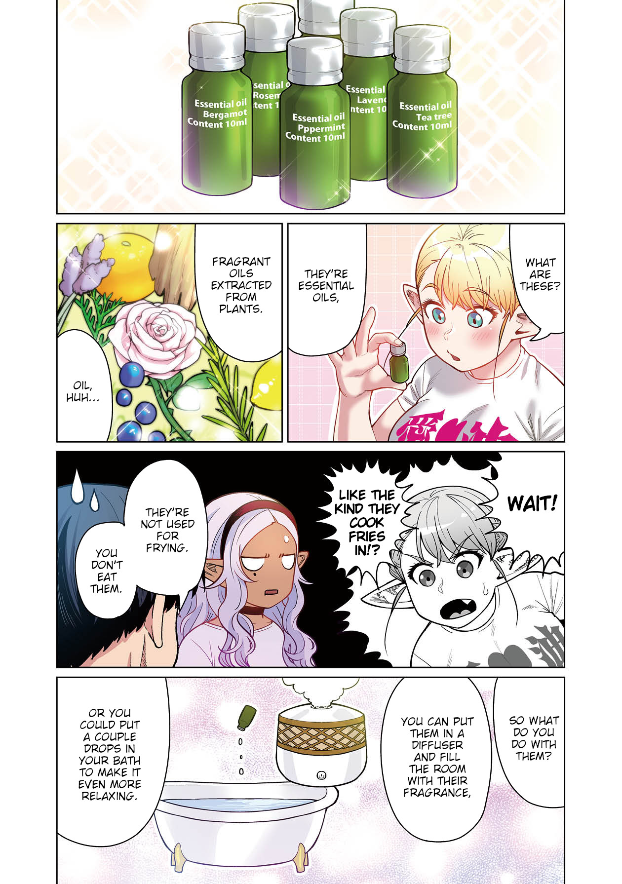 Shin Elf-san wa Yaserarenai. (Official Colored) Elf Oil 第27页