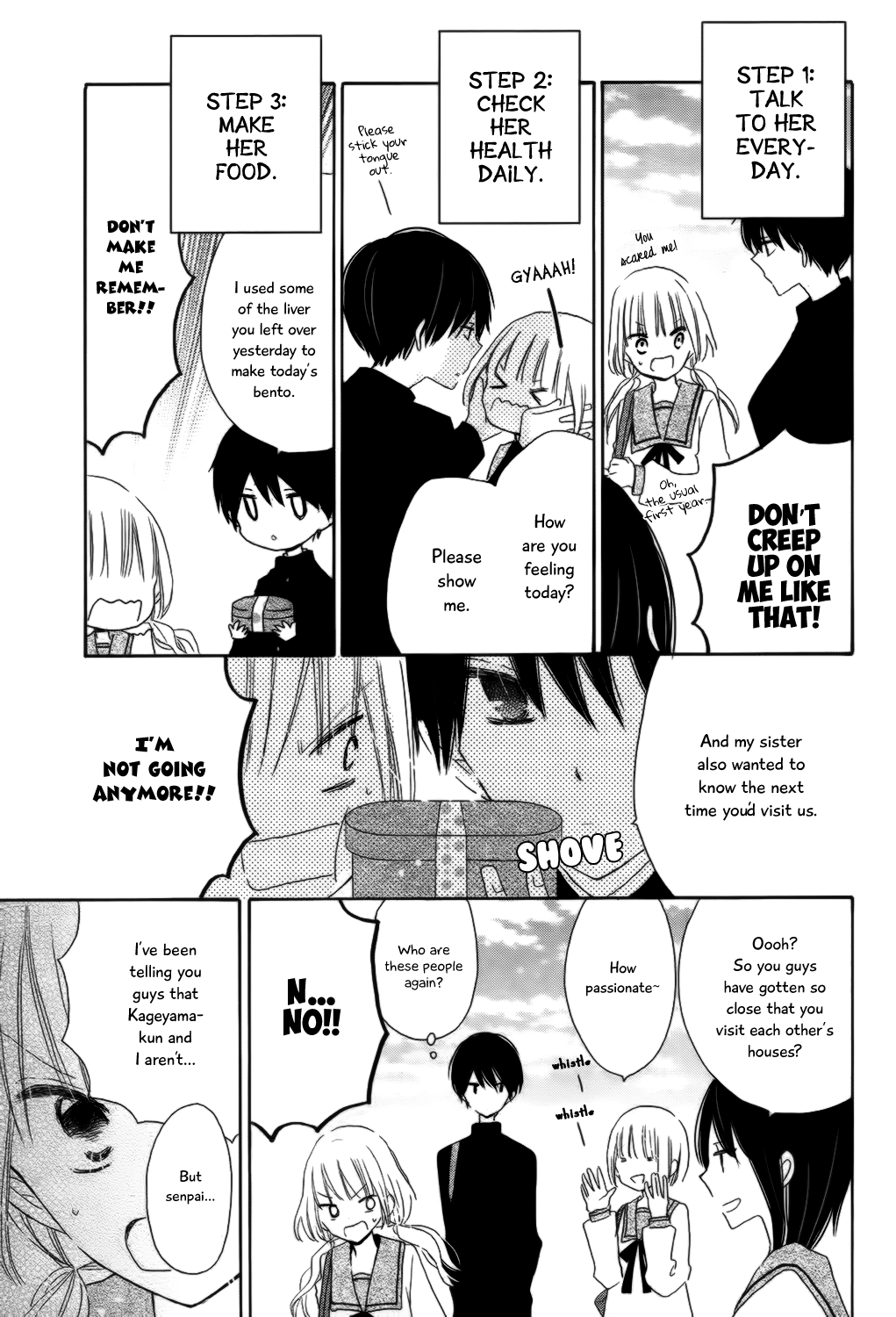 Hokenshitsu no Kageyama-kun Vol. 1 Ch. 4 第9页