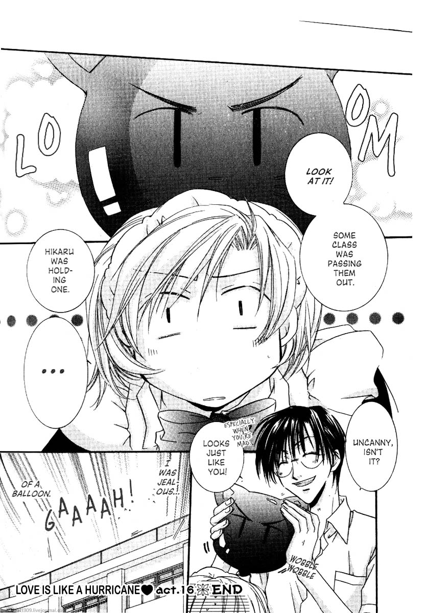 Koi wa itsumo arashi youni Vol. 4 Ch. 2 第135页
