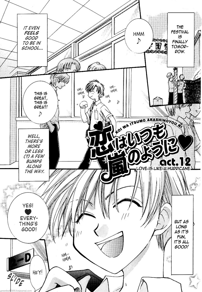 Koi wa itsumo arashi youni Vol. 4 Ch. 2 第38页