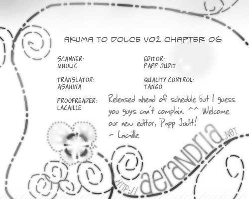 Akuma to Dolce Vol. 2 Ch. 6 第2页