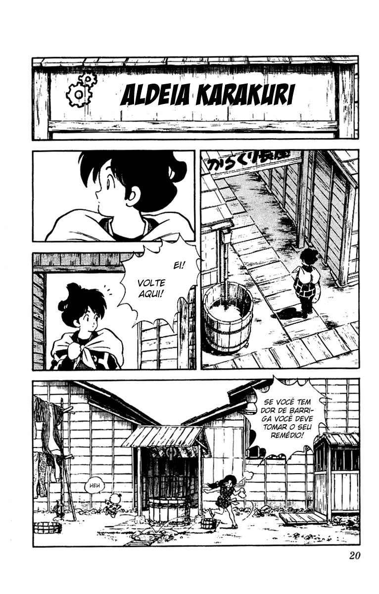 Nijiiro Togarashi Os Irmões da Aldeia Karakuri 第21页