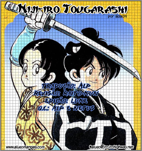 Nijiiro Togarashi Os Irmões da Aldeia Karakuri 第36页