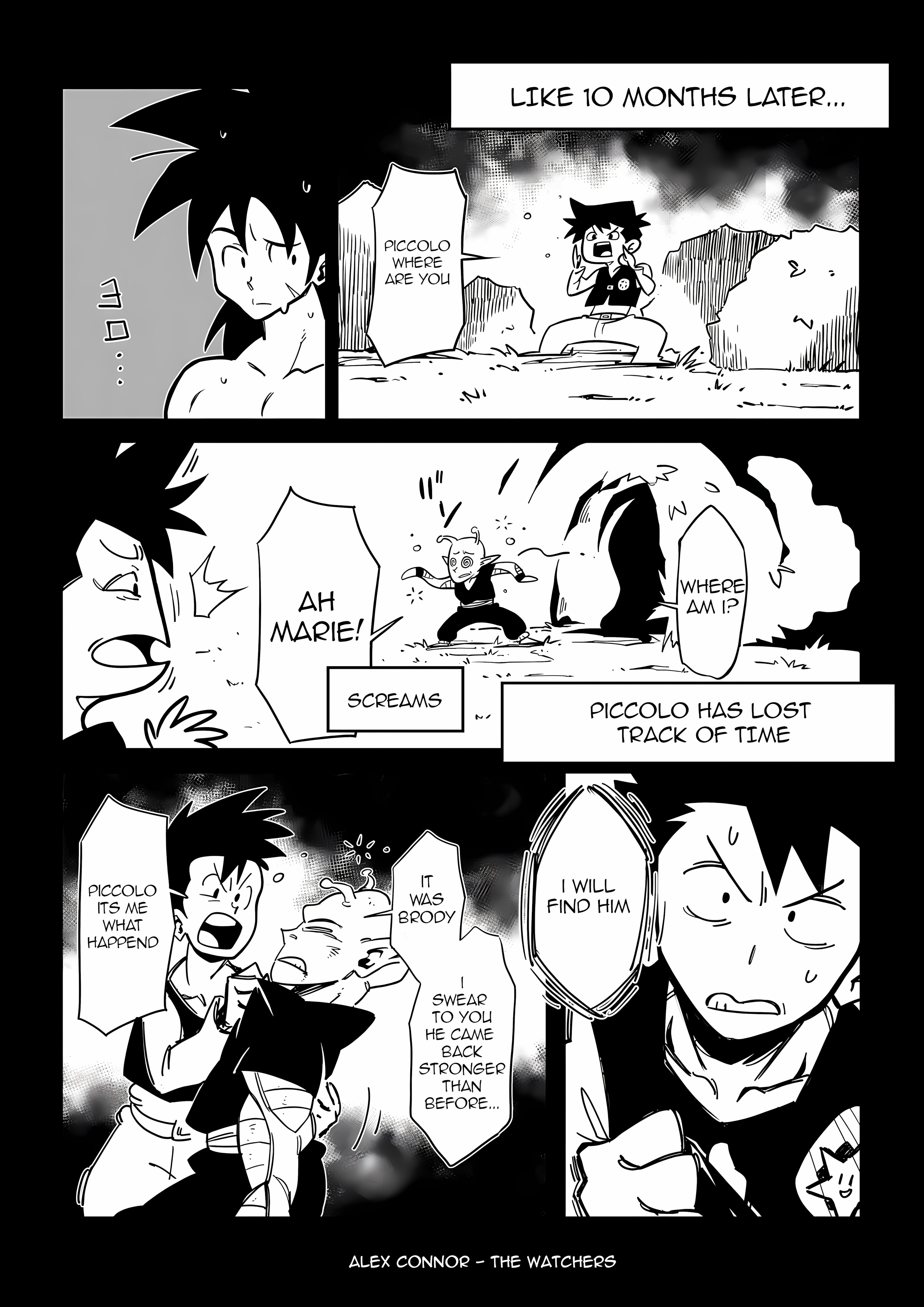 Dragon Ball Z - The Super Warrior Saiyan Warrior last match 第3页