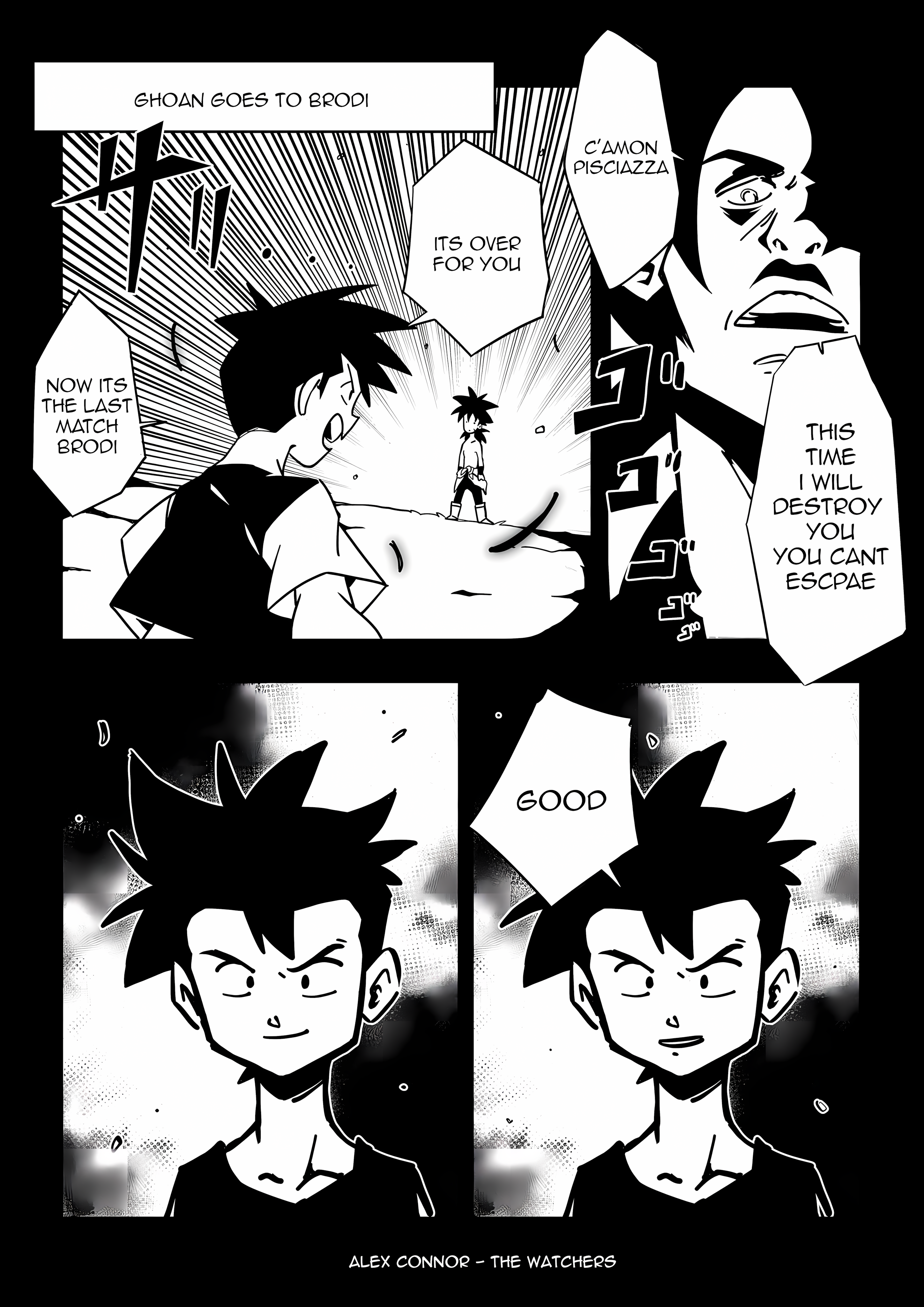 Dragon Ball Z - The Super Warrior Saiyan Warrior last match 第4页