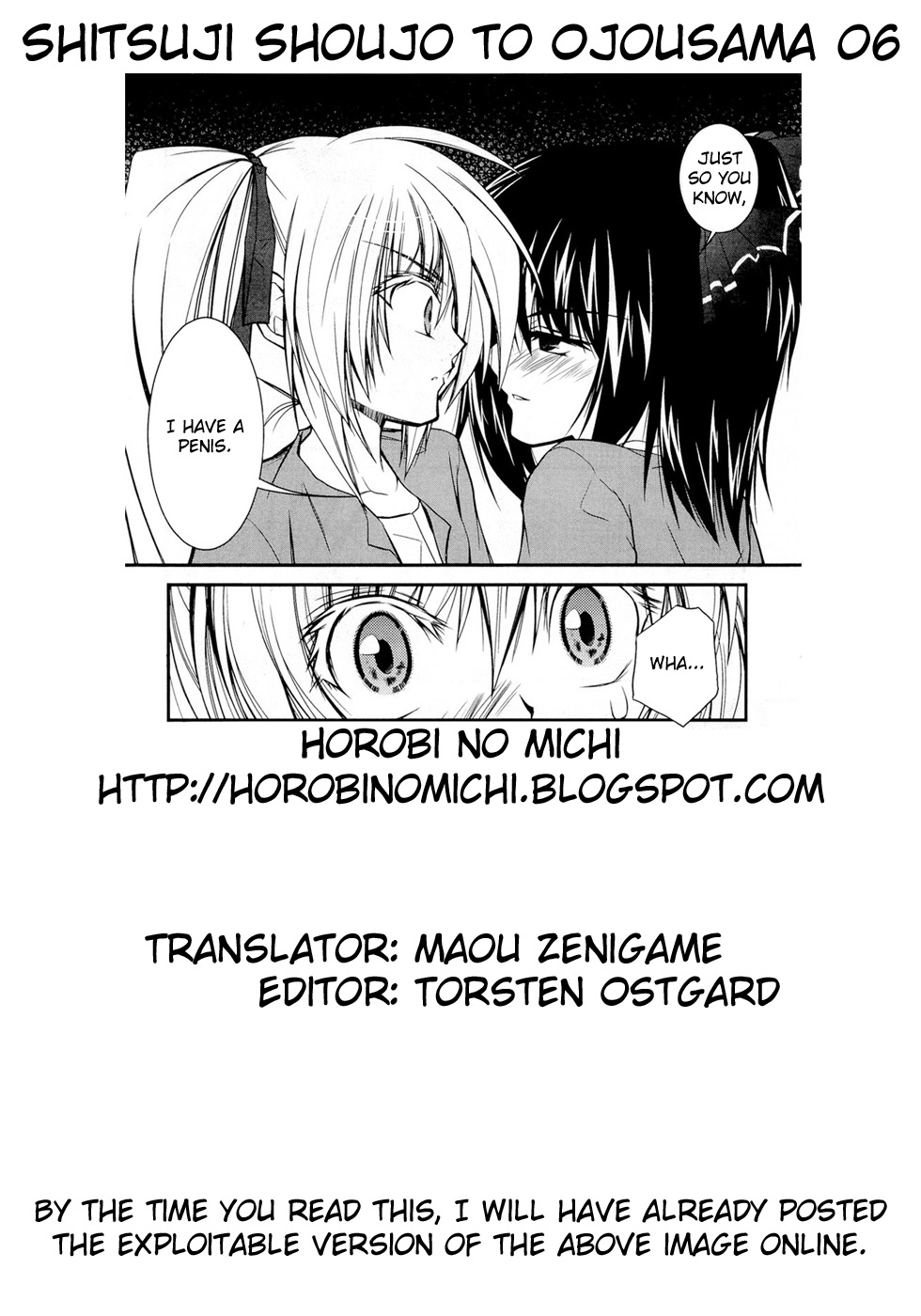 Shitsuji Shoujo to Ojou-sama First, To You. 第21页