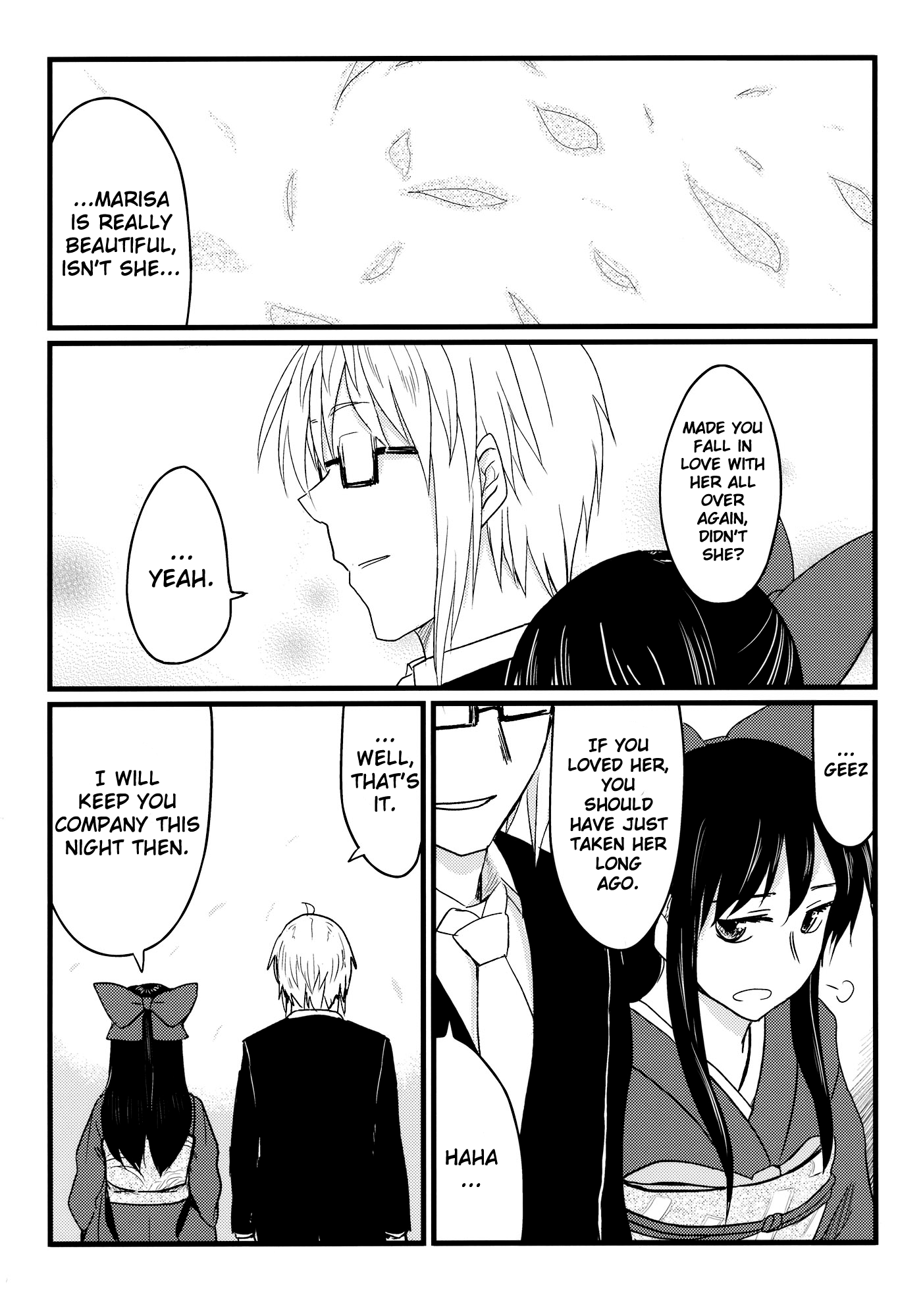 Touhou - Honjitsu, Kichijitsu (Doujinshi) Oneshot 第37页
