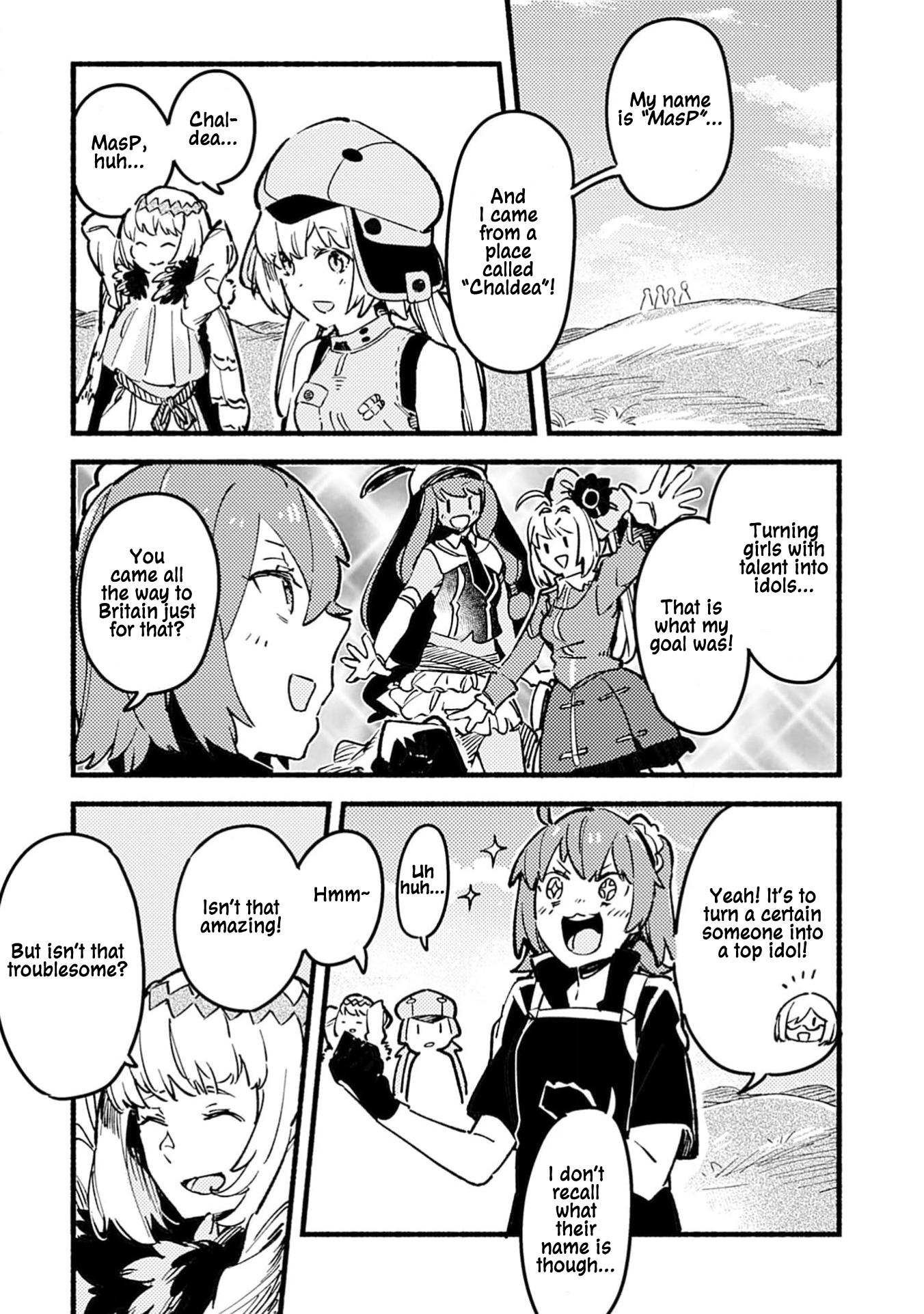 Fate/Grand Order Anthology Comics STAR RELIGHT No, That's Not It! 第3页