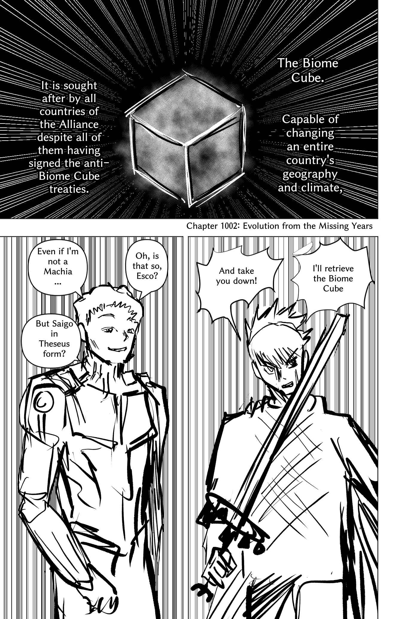 A Manga That Starts At Chapter 1001 Evolution from the Missing Years 第1页