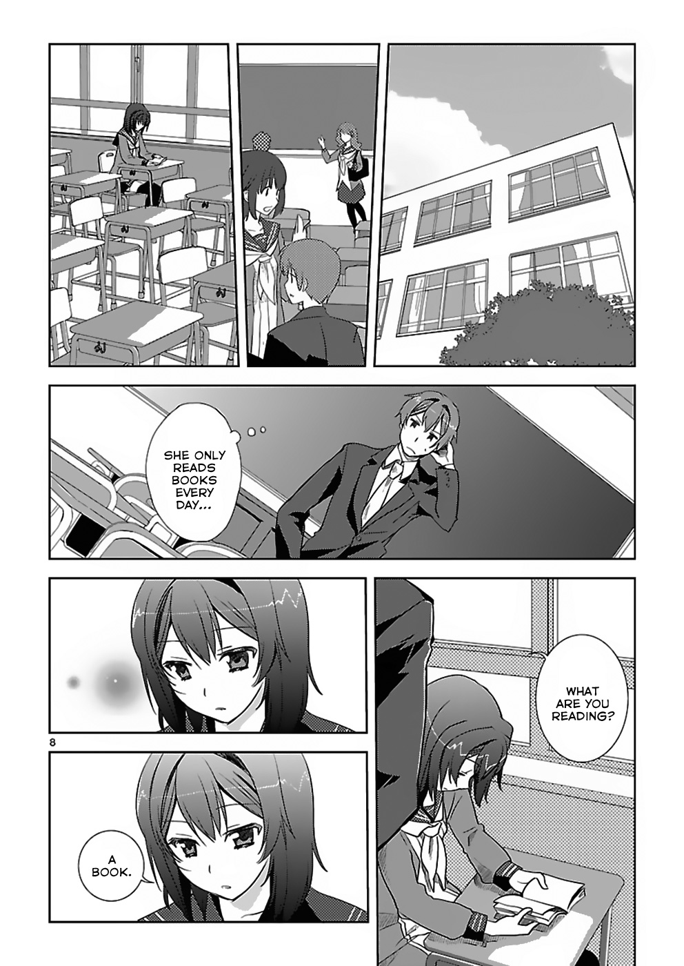 Shinonome Yuuko loves short stories Vol. 1 Ch. 1 第8页