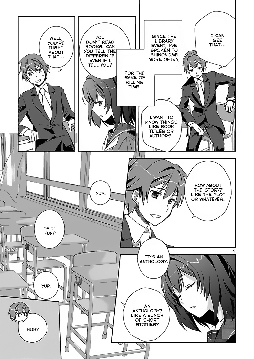 Shinonome Yuuko loves short stories Vol. 1 Ch. 1 第9页