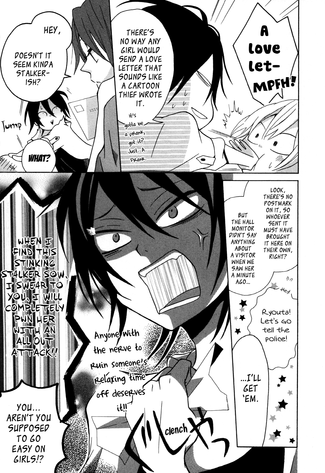 Dadadadan A Love Letter During Golden Week!? Let's Send Those Stalker Chicks Packing!! 第5页