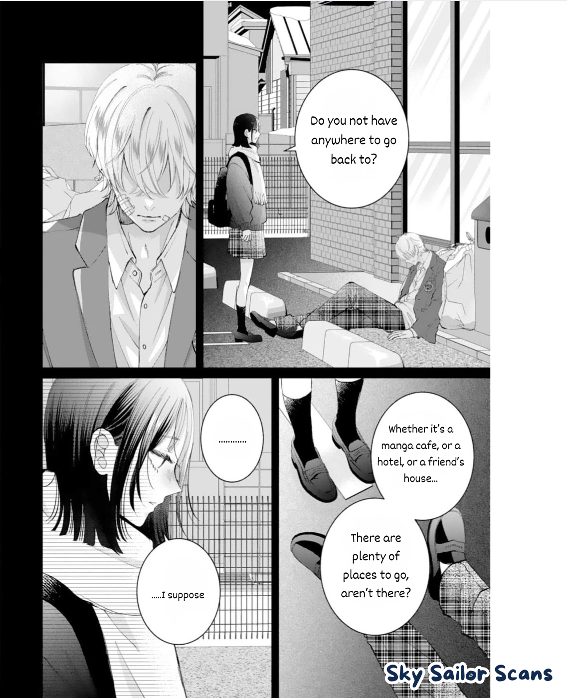 Gozen Zero ji, Furyo o Hiroimashita. A delinquent who becomes attached to a girl who is easily swayed 第19页