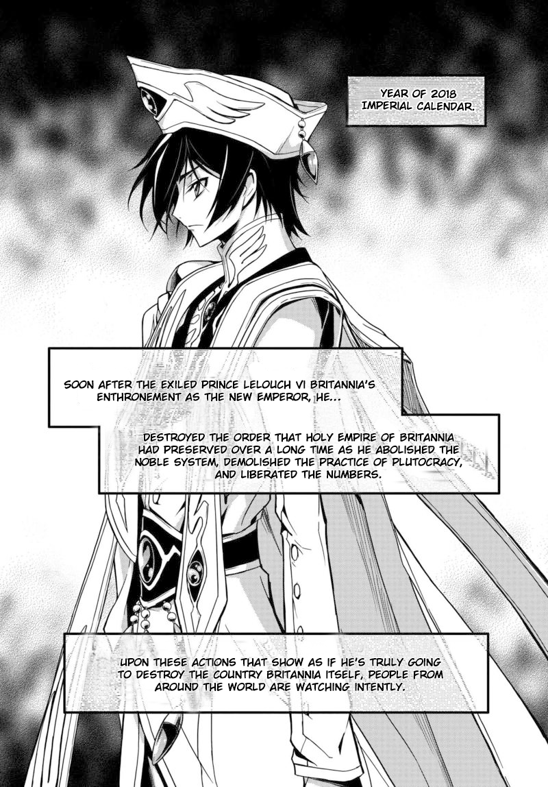 Code Geass: Lelouch of the Rebellion Re; Vol. 1 Ch. 3 第1页