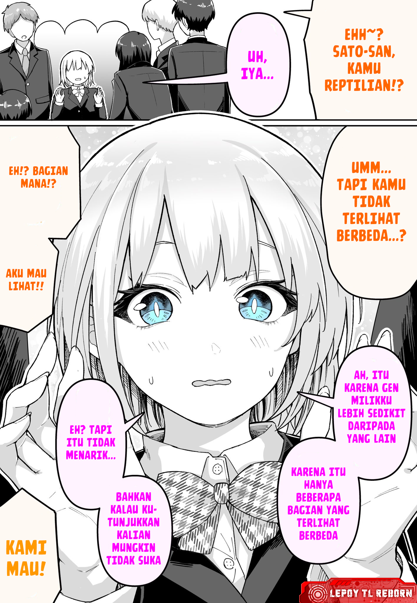 The Transfer Student Is a Lizardman...!? 第3页