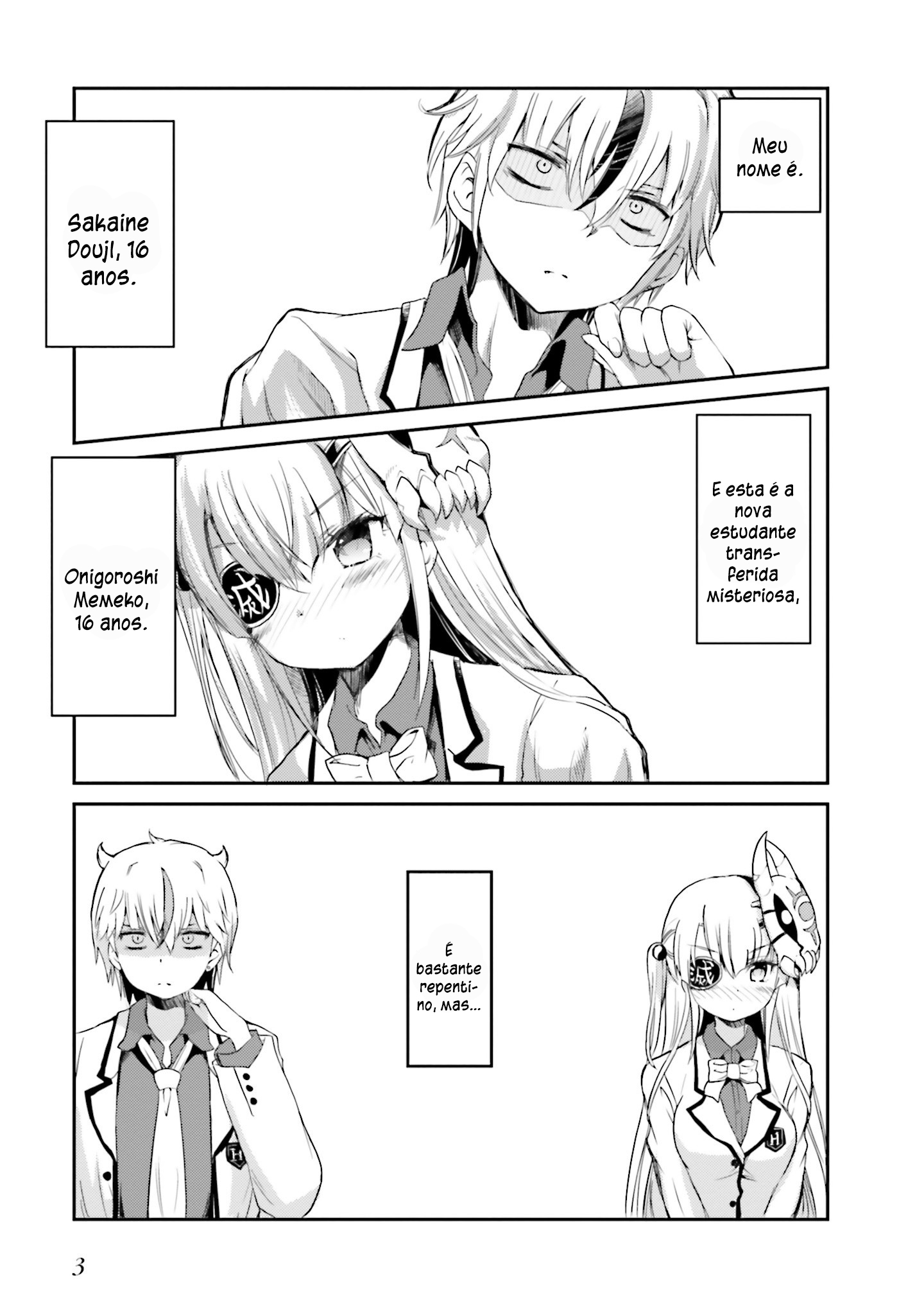 Choroi Desu yo Onigoroshi-san! Vol. 1 Ch. 1 第4页