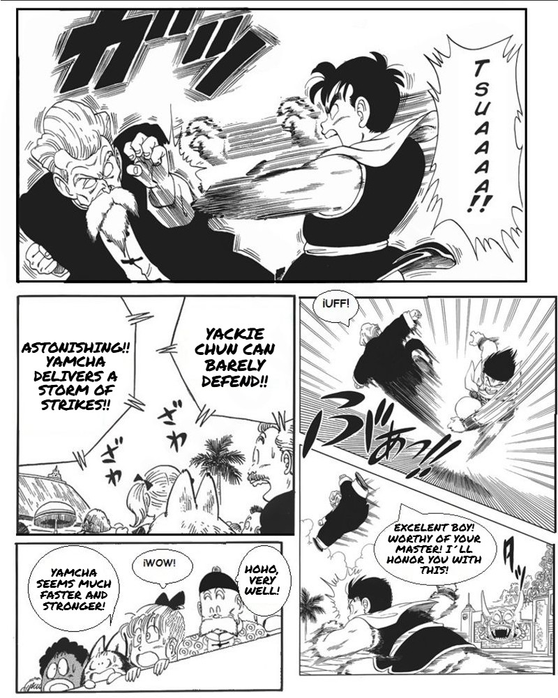 Dragon ball An Earth without Goku The warriors meet 第13页