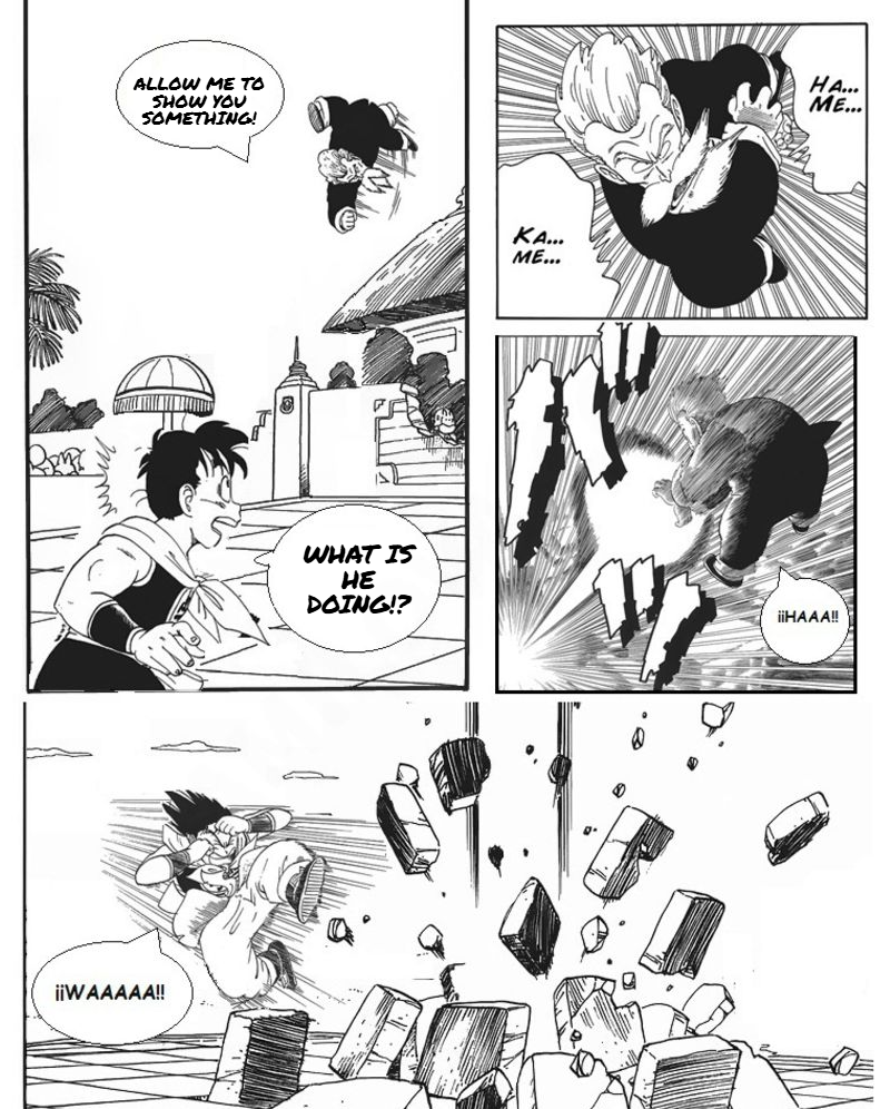 Dragon ball An Earth without Goku The warriors meet 第14页