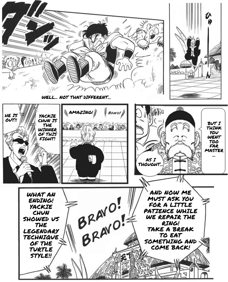 Dragon ball An Earth without Goku The warriors meet 第15页