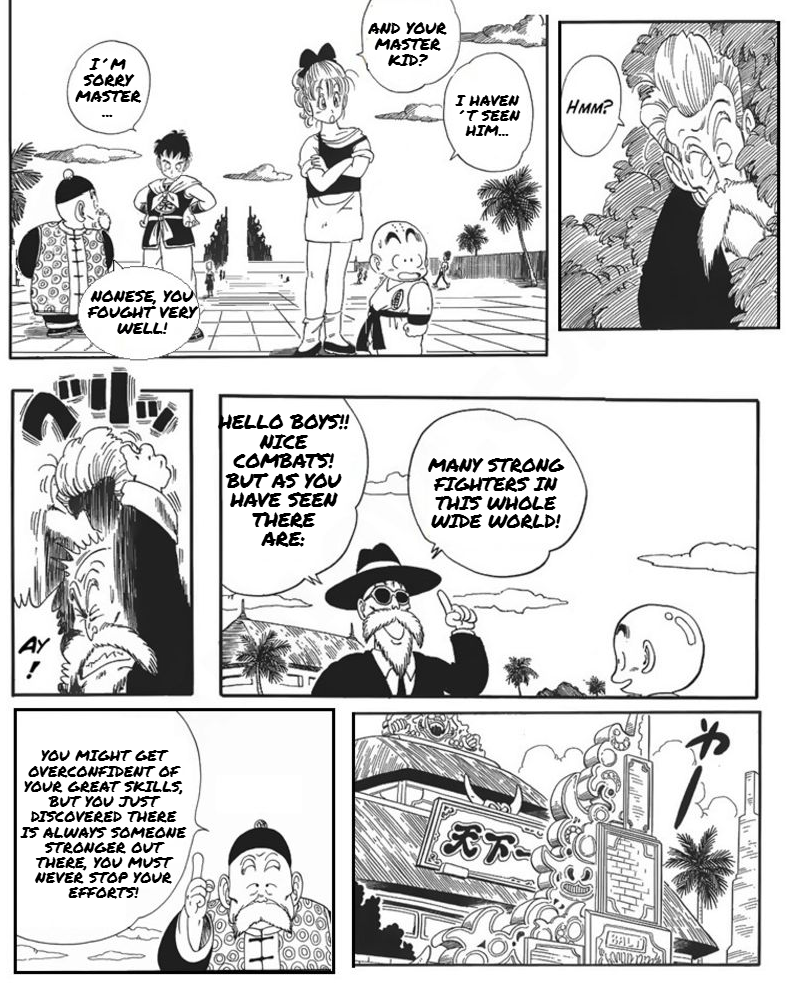 Dragon ball An Earth without Goku The warriors meet 第16页