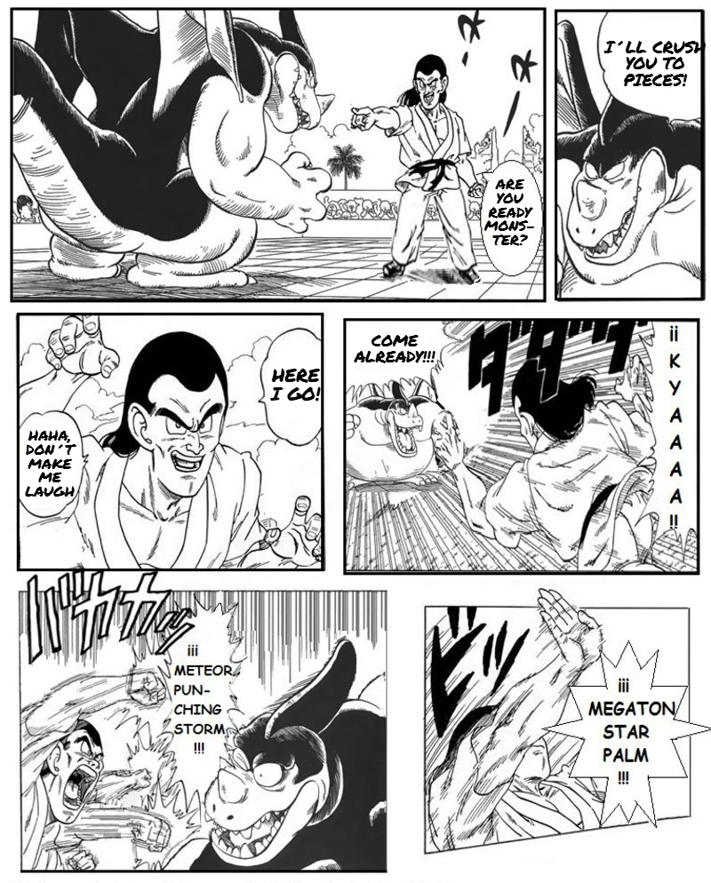 Dragon ball An Earth without Goku The warriors meet 第18页