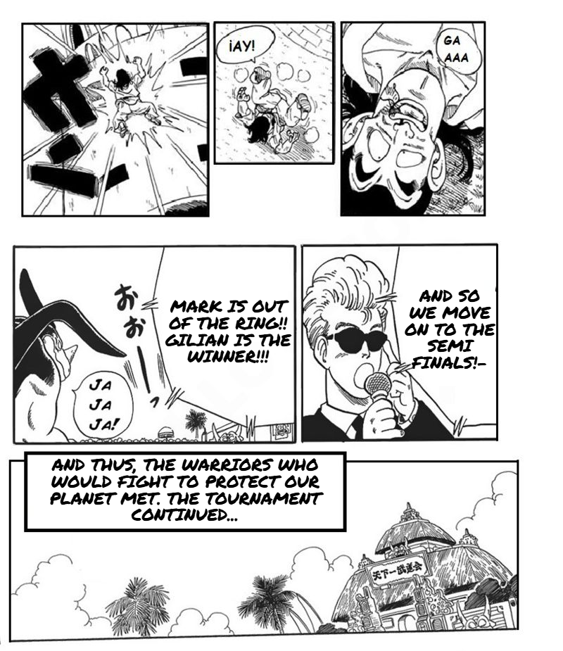 Dragon ball An Earth without Goku The warriors meet 第21页
